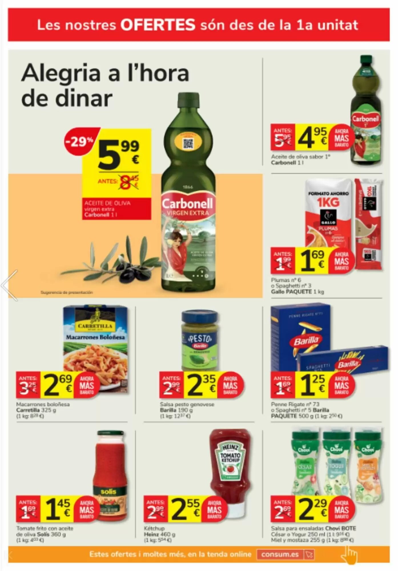 Folleto promocional de Consum válido desde el 28/05/2026 - Página 6.