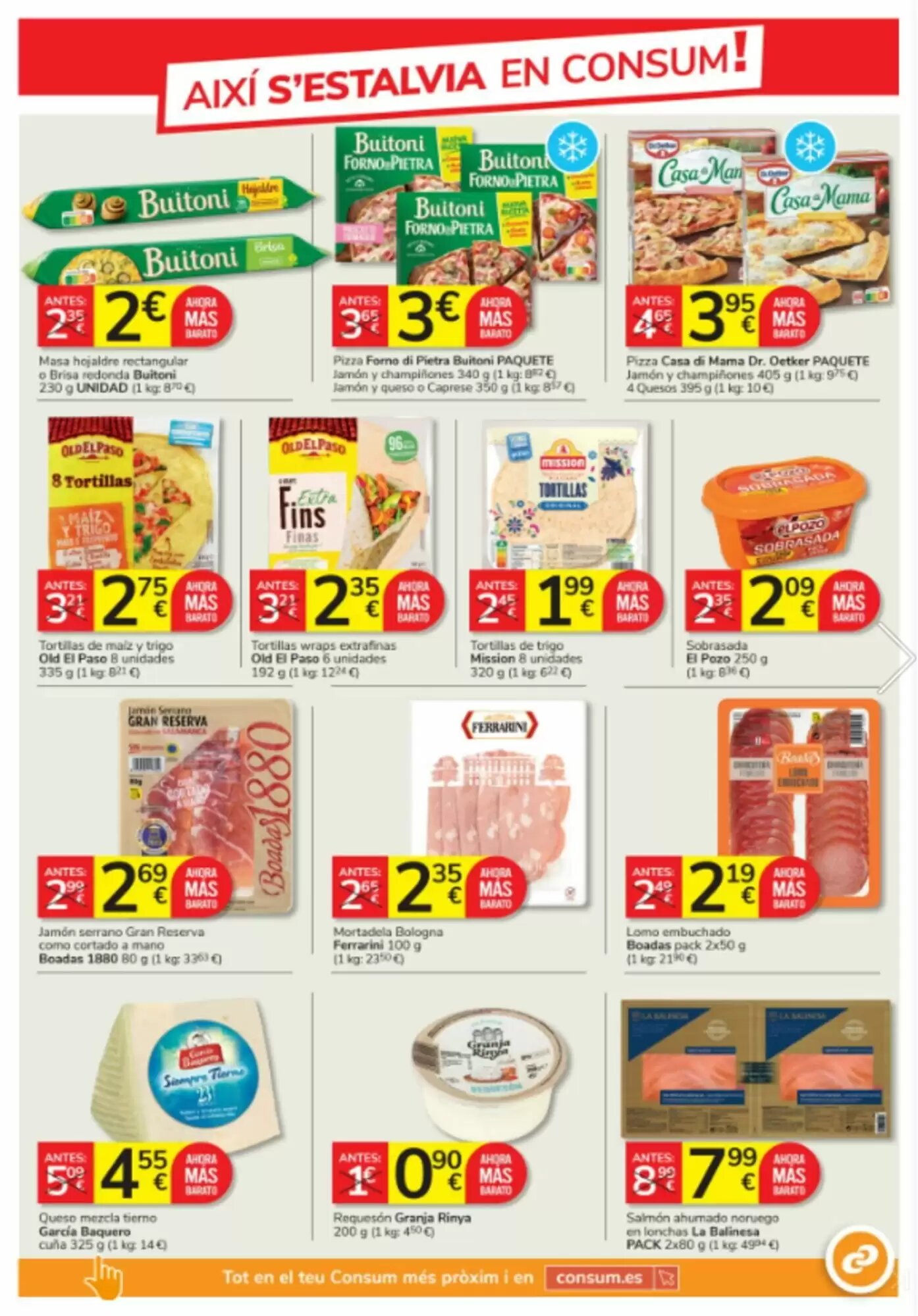 Folleto promocional de Consum válido desde el 28/05/2026 - Página 9.