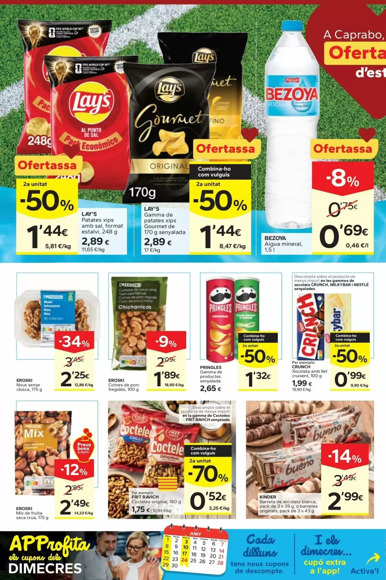Folleto promocional de Caprabo válido desde el 28/05/2026 - Página 16.