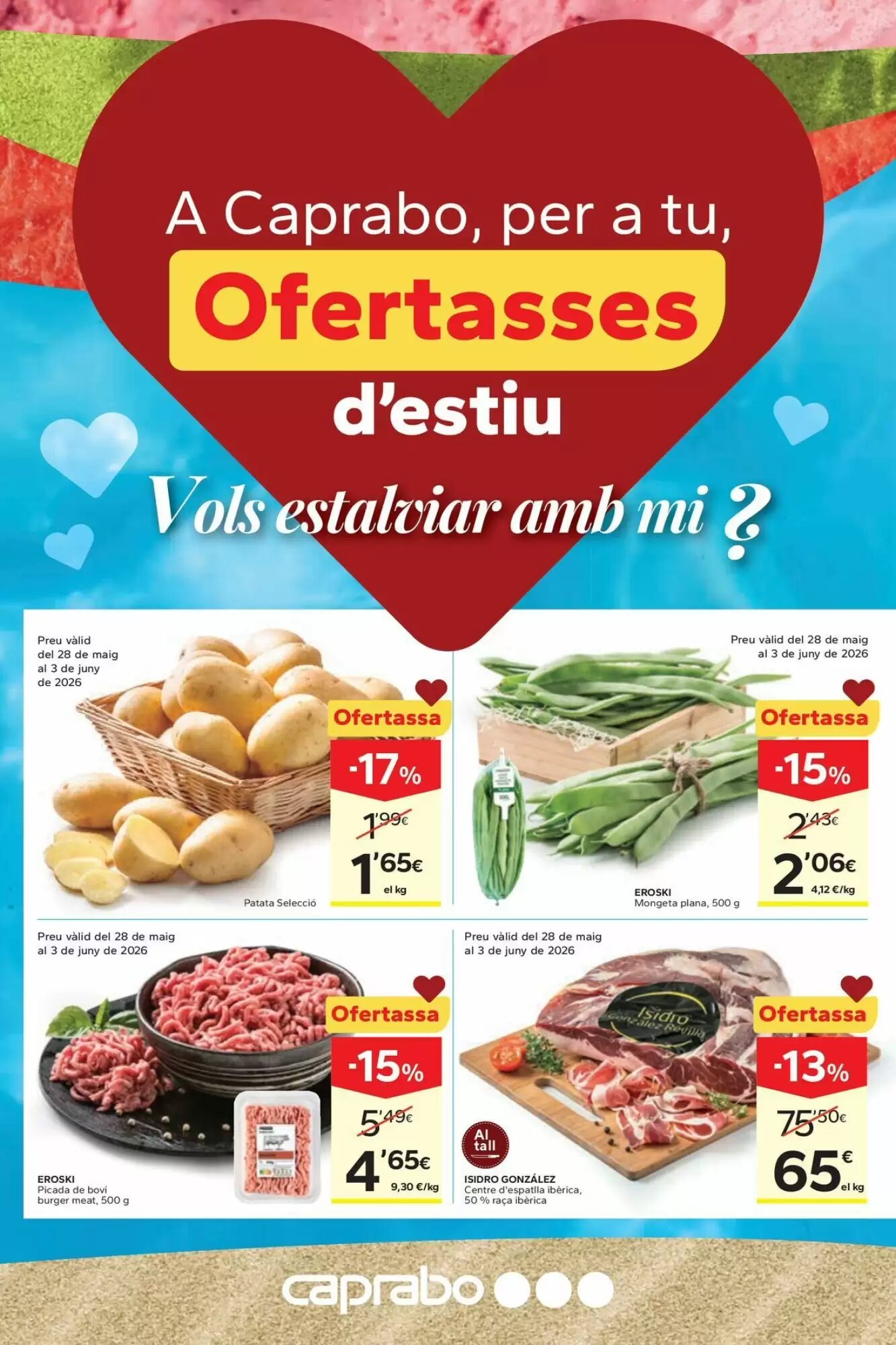 Folleto promocional de Caprabo válido desde el 28/05/2026 - Página 2.