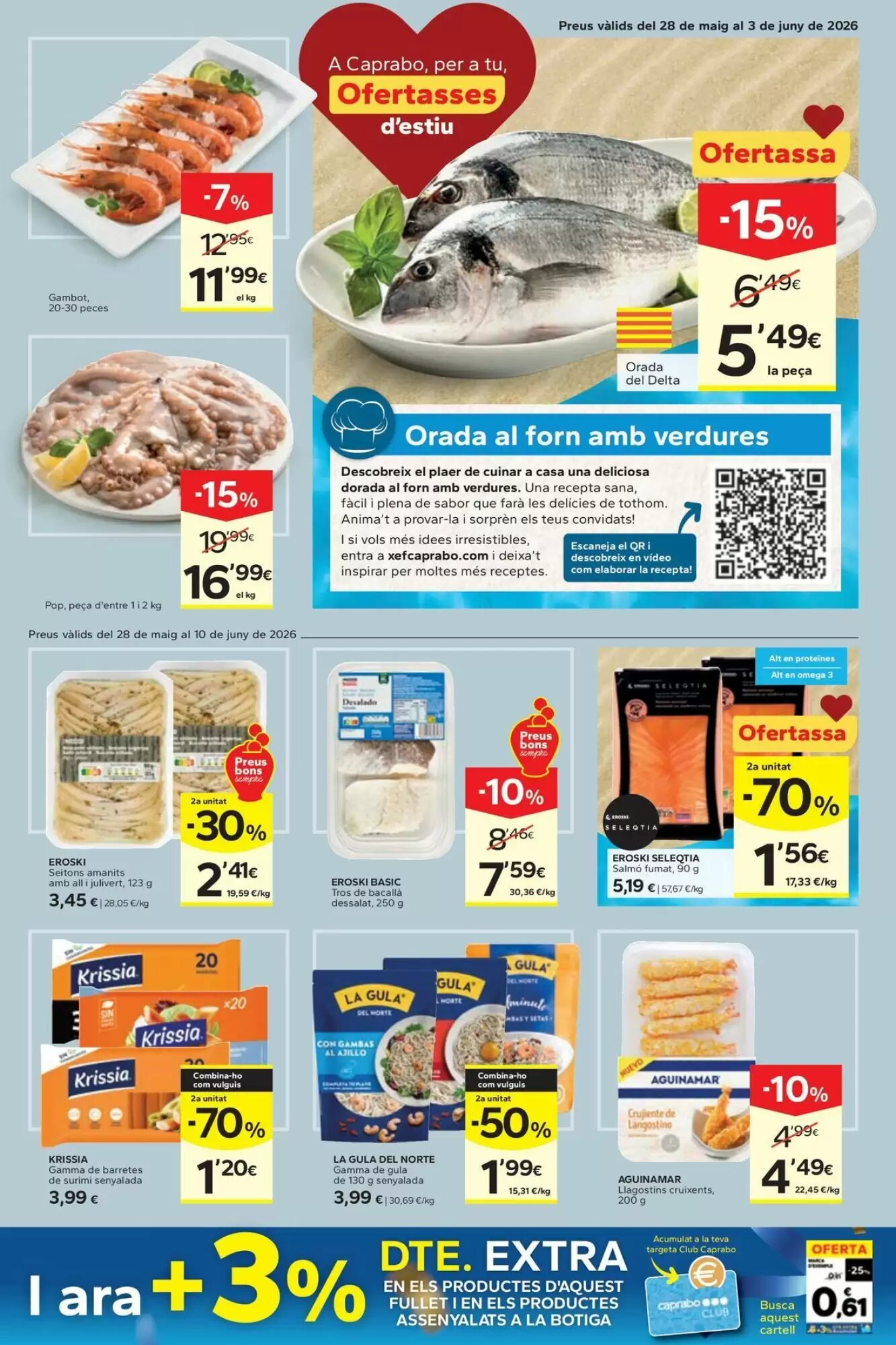 Folleto promocional de Caprabo válido desde el 28/05/2026 - Página 5.