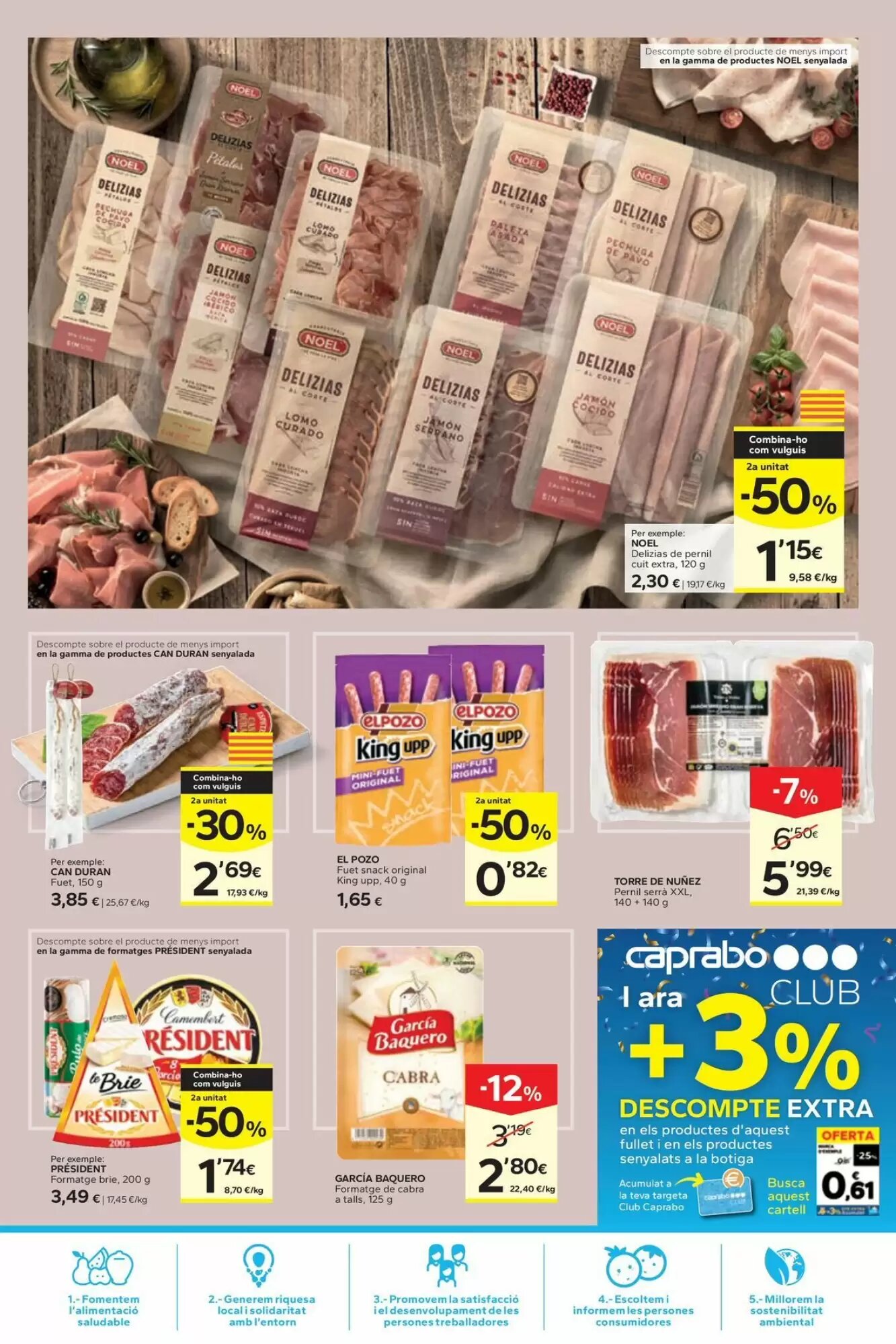 Folleto promocional de Caprabo válido desde el 28/05/2026 - Página 9.
