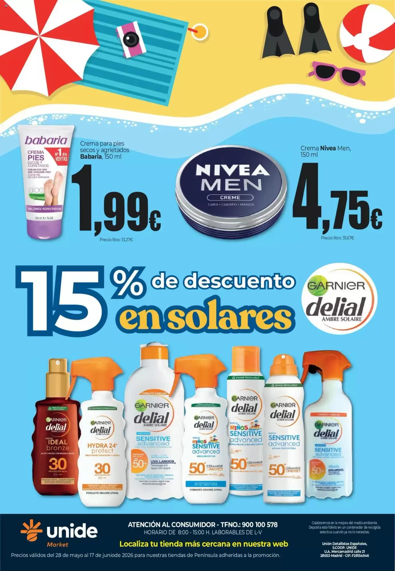 Folleto promocional de Unide Market válido desde el 28/05/2026 - Página 8.