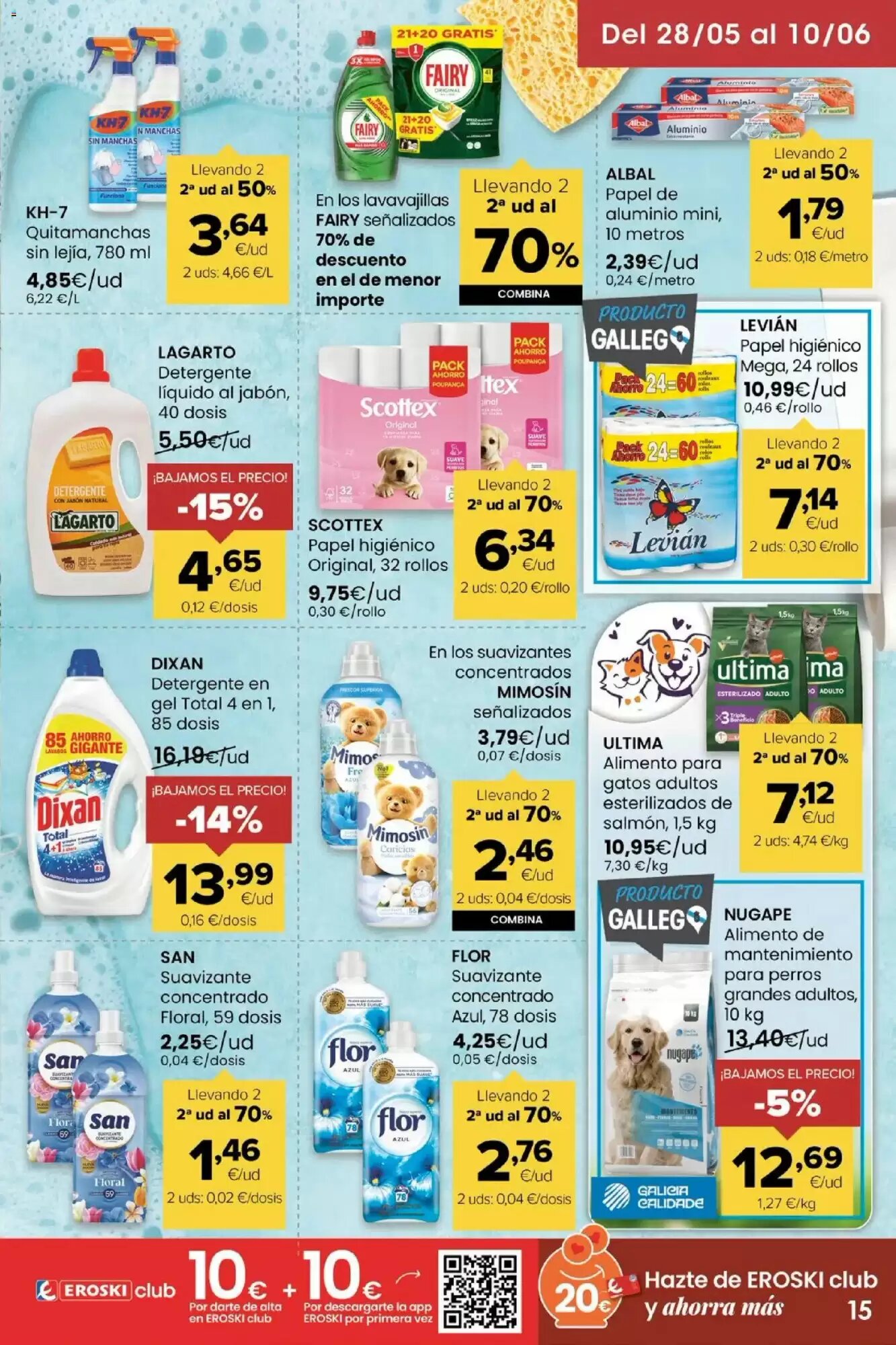Folleto promocional de Autoservicios Familia válido desde el 28/05/2026 - Página 15.