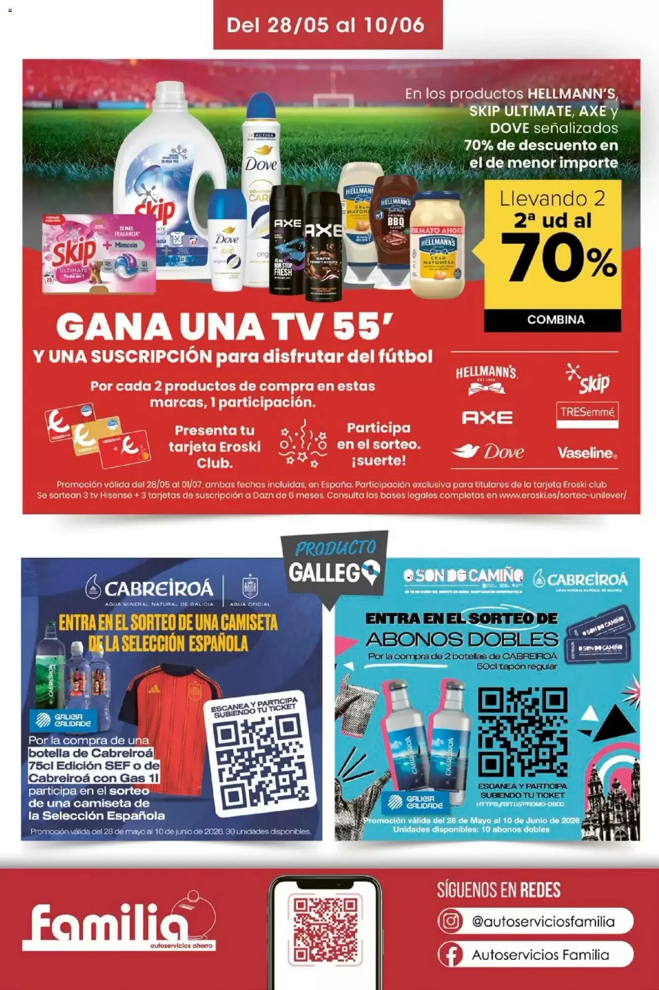Folleto promocional de Autoservicios Familia válido desde el 28/05/2026 - Página 16.