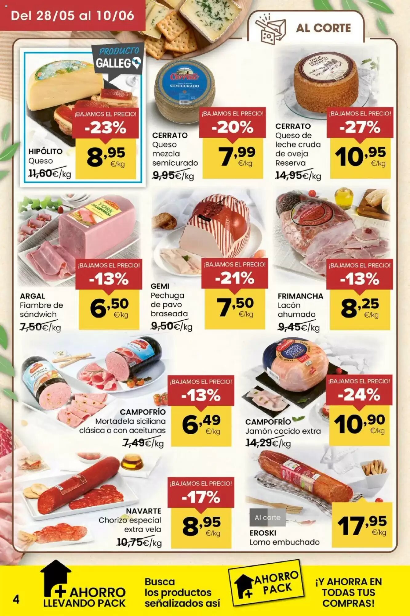 Folleto promocional de Autoservicios Familia válido desde el 28/05/2026 - Página 4.