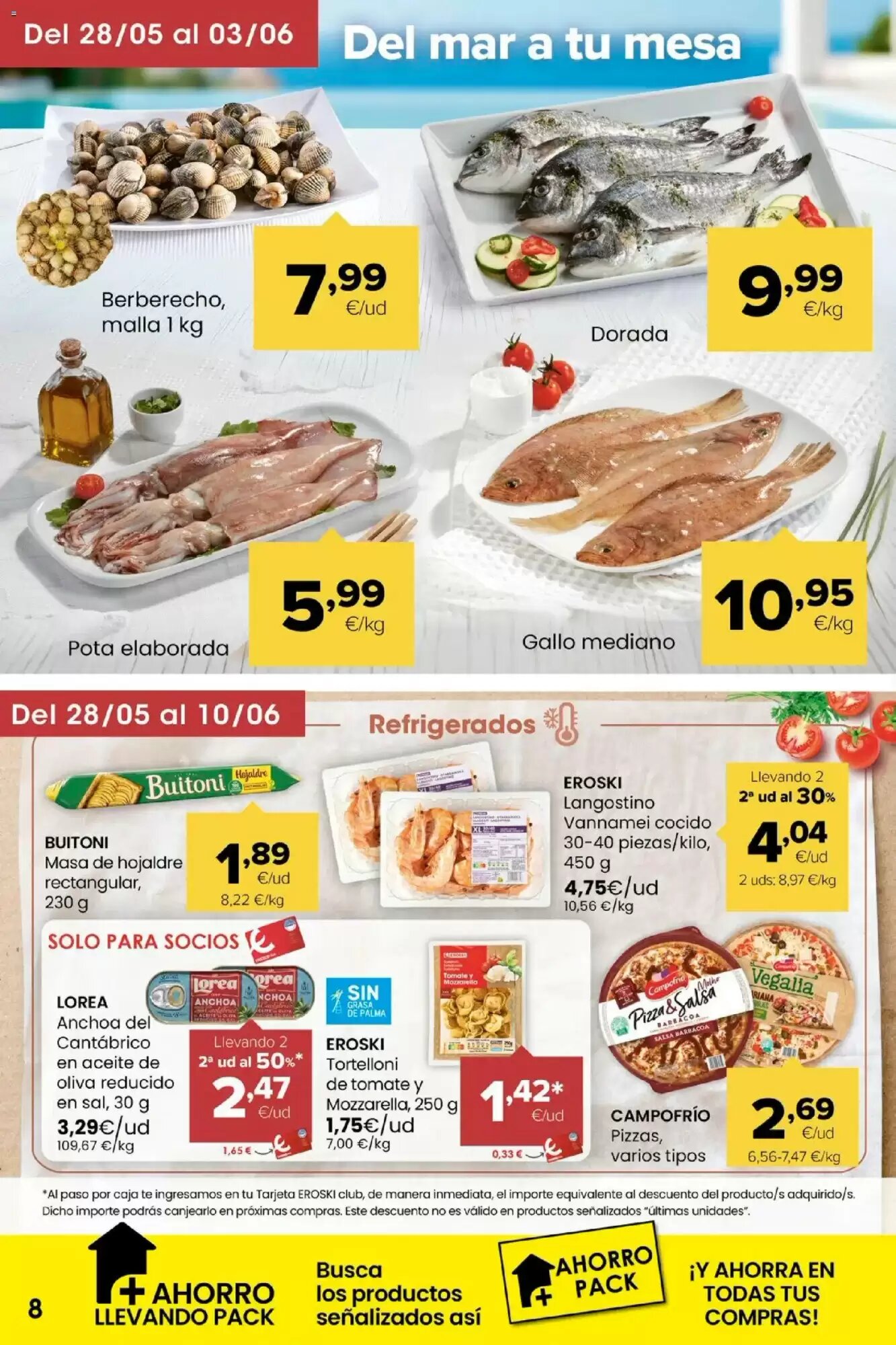 Folleto promocional de Autoservicios Familia válido desde el 28/05/2026 - Página 8.
