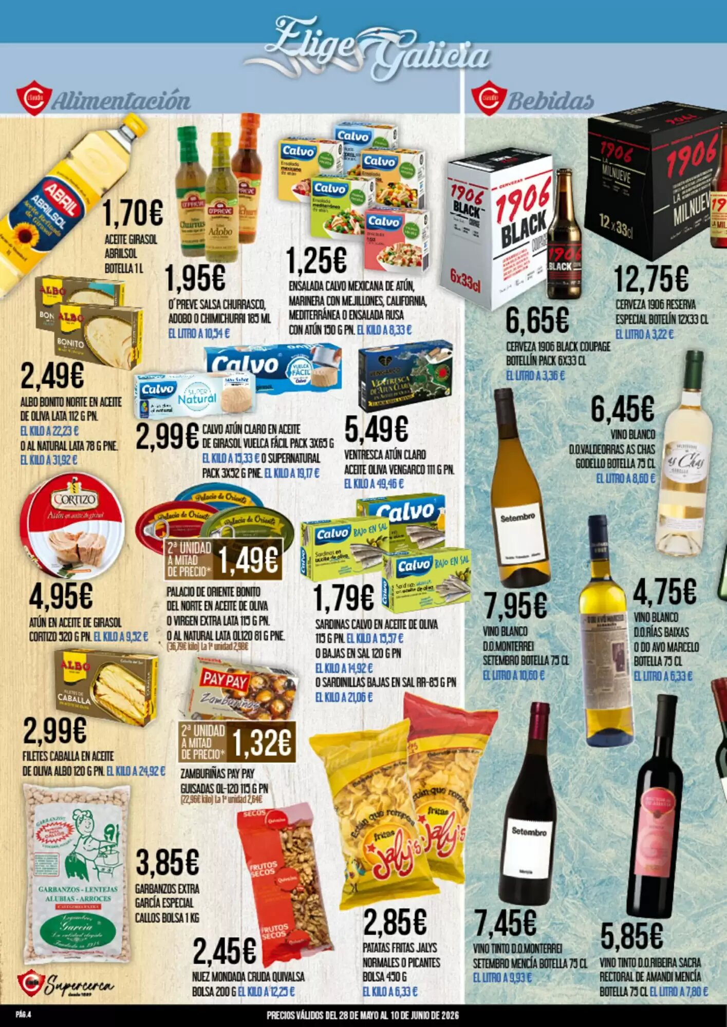 Folleto promocional de Claudio válido desde el 28/05/2026 - Página 4.