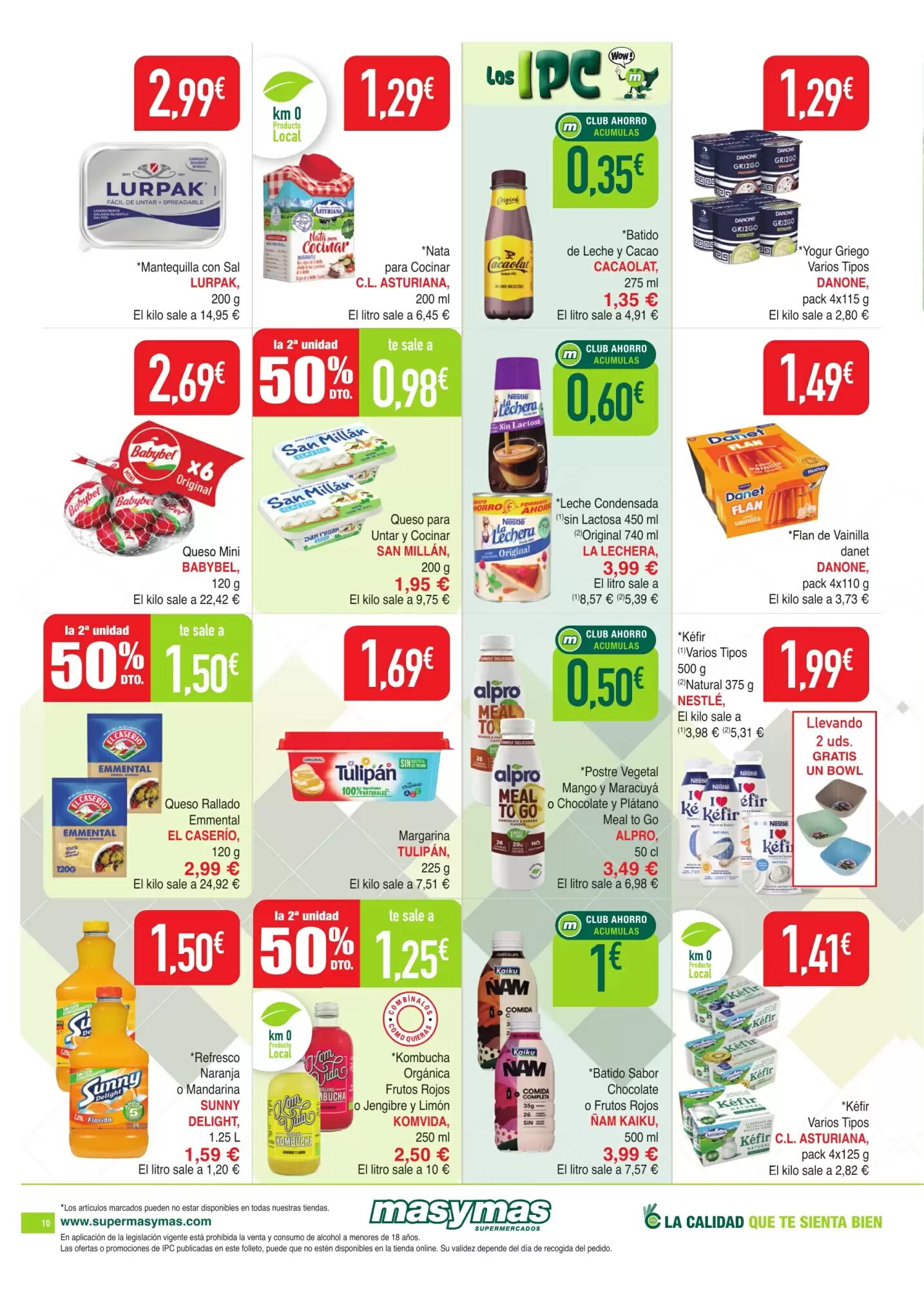 Folleto promocional de Masymas válido desde el 28/05/2026 - Página 10.