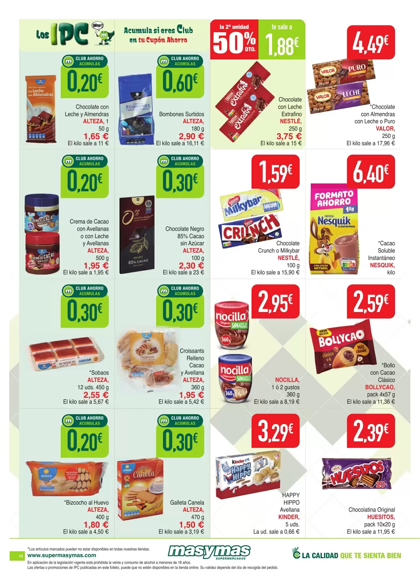 Folleto promocional de Masymas válido desde el 28/05/2026 - Página 14.