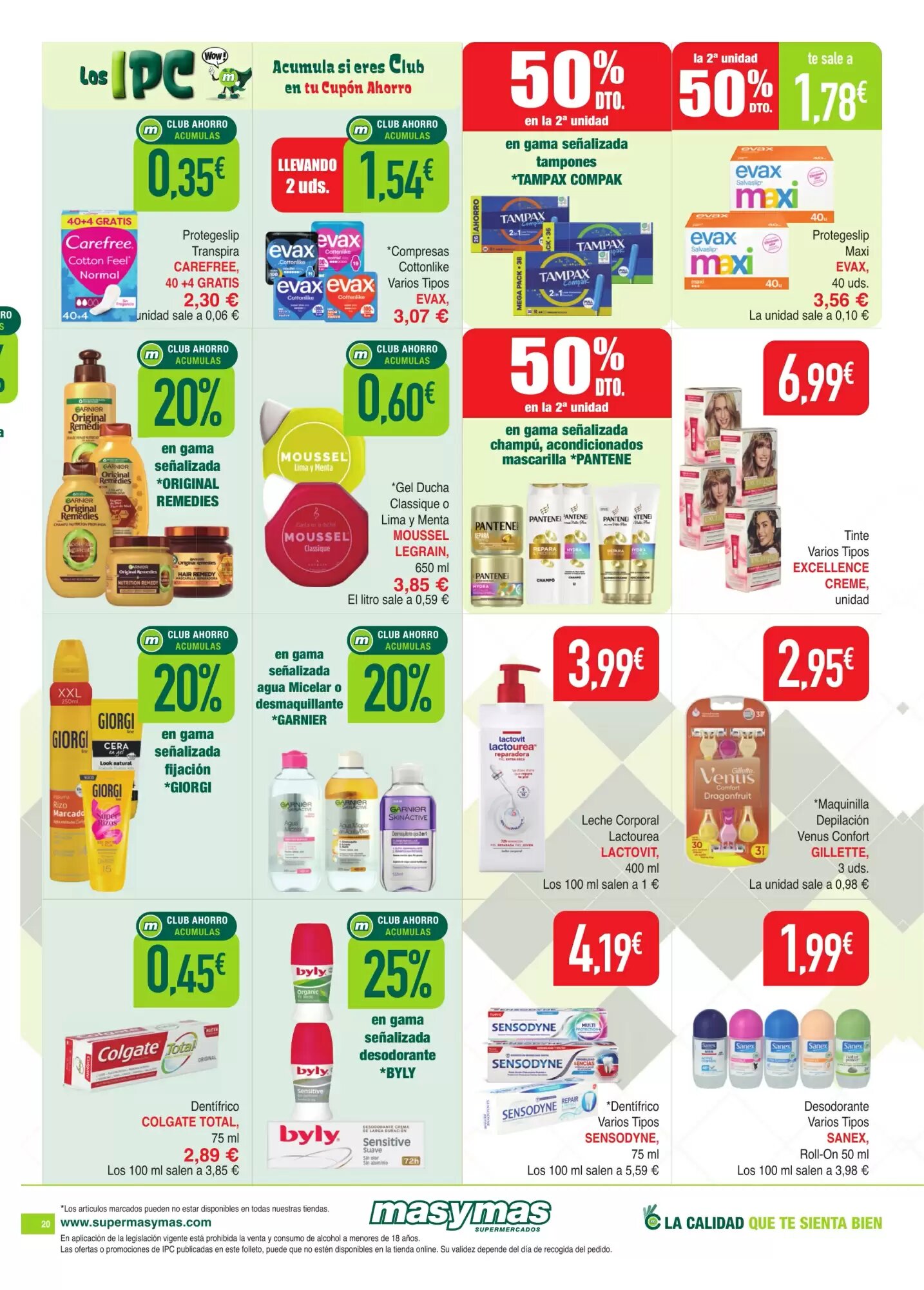 Folleto promocional de Masymas válido desde el 28/05/2026 - Página 20.