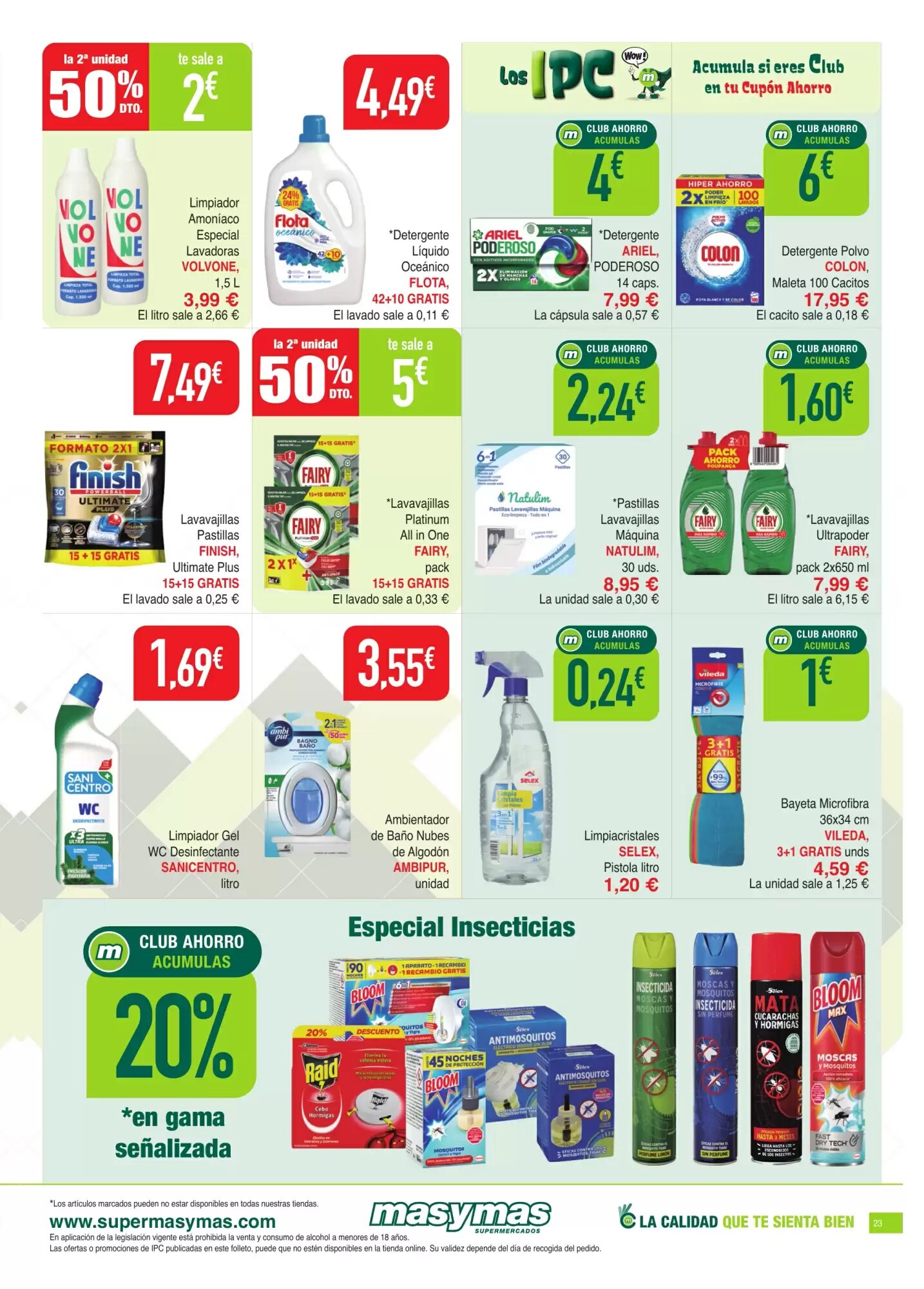 Folleto promocional de Masymas válido desde el 28/05/2026 - Página 23.