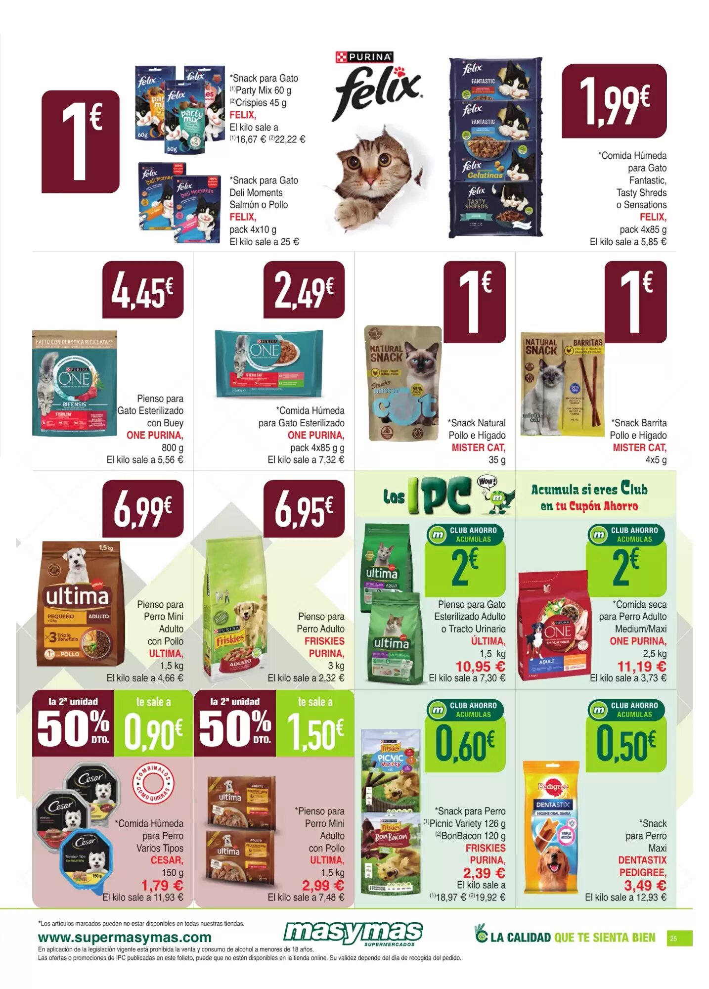 Folleto promocional de Masymas válido desde el 28/05/2026 - Página 25.