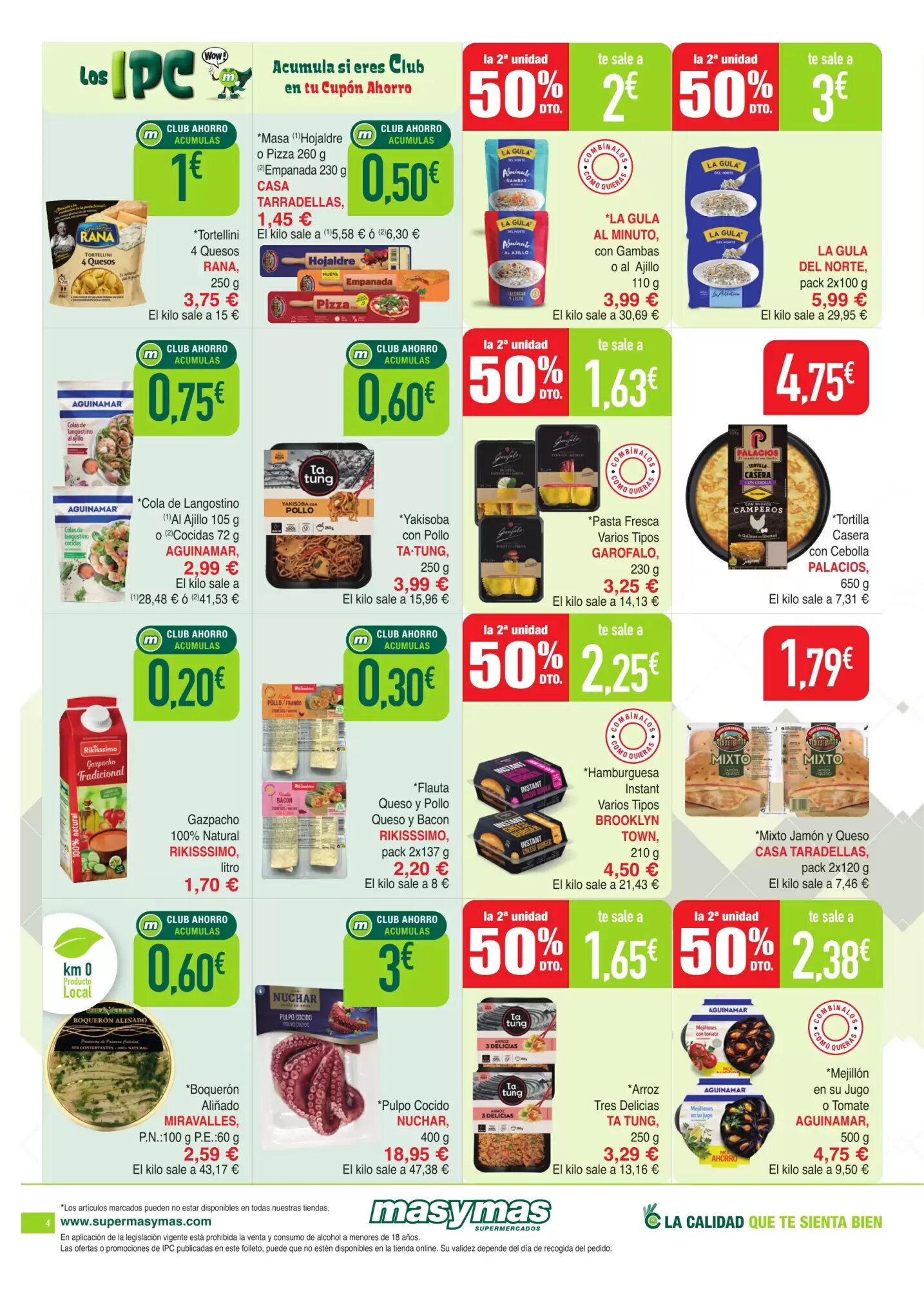 Folleto promocional de Masymas válido desde el 28/05/2026 - Página 4.