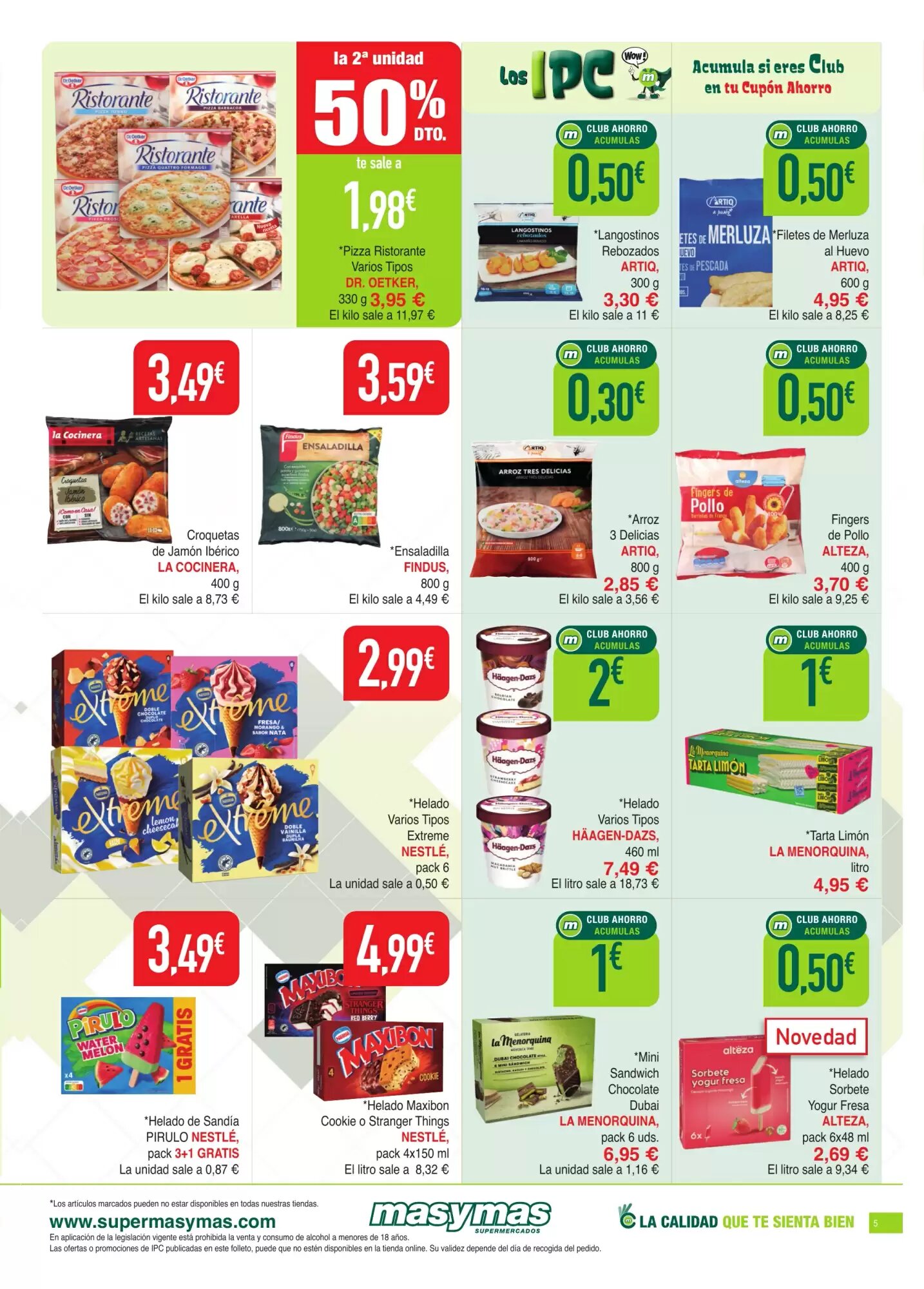 Folleto promocional de Masymas válido desde el 28/05/2026 - Página 5.