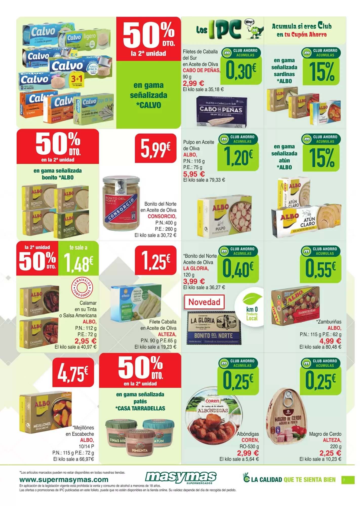 Folleto promocional de Masymas válido desde el 28/05/2026 - Página 7.
