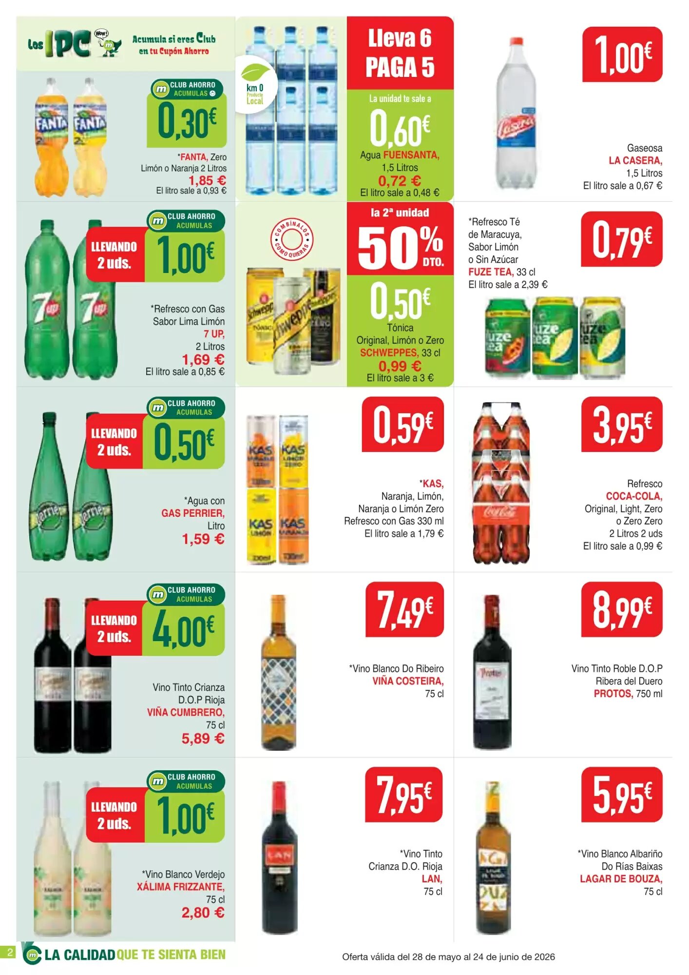 Folleto promocional de MAS válido desde el 28/05/2026 - Página 2.
