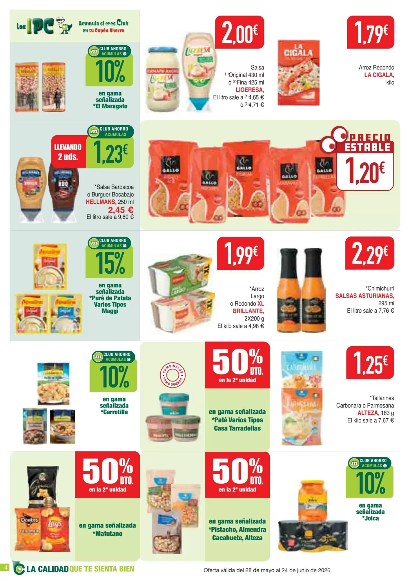 Folleto promocional de MAS válido desde el 28/05/2026 - Página 4.