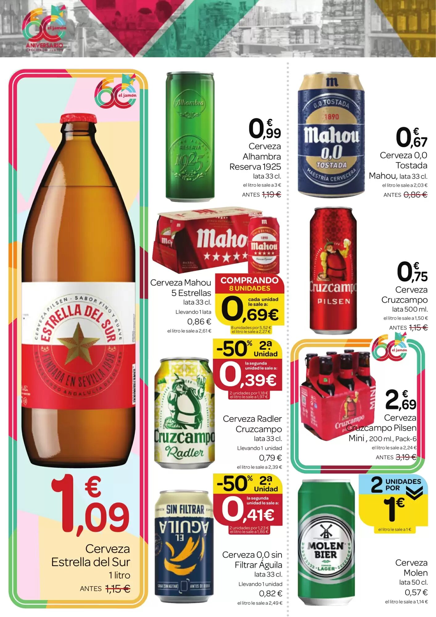 Folleto promocional de Supermercados El Jamón válido desde el 28/05/2026 - Página 6.