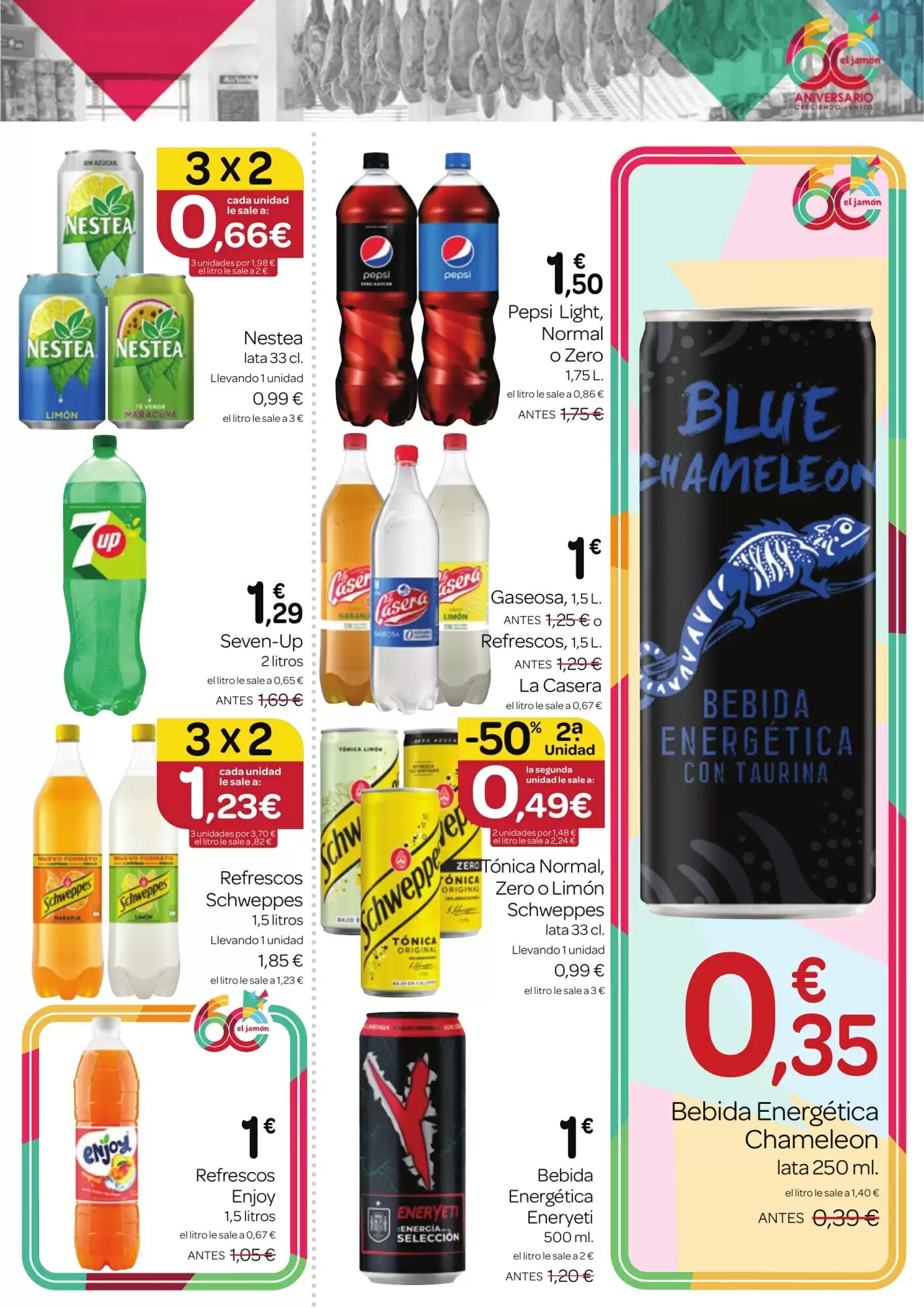 Folleto promocional de Supermercados El Jamón válido desde el 28/05/2026 - Página 7.
