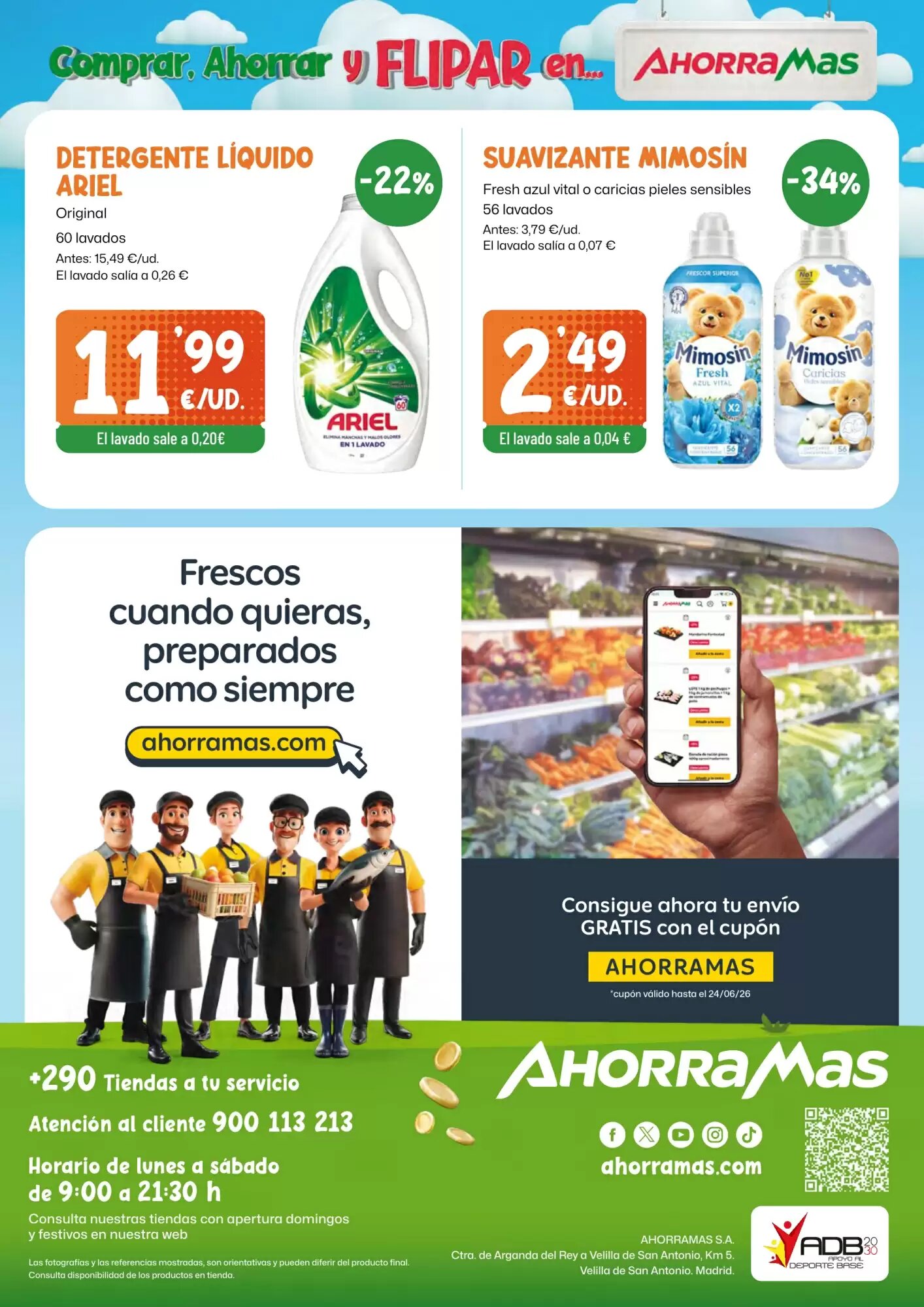 Folleto promocional de AhorraMas válido desde el 28/05/2026 - Página 8.
