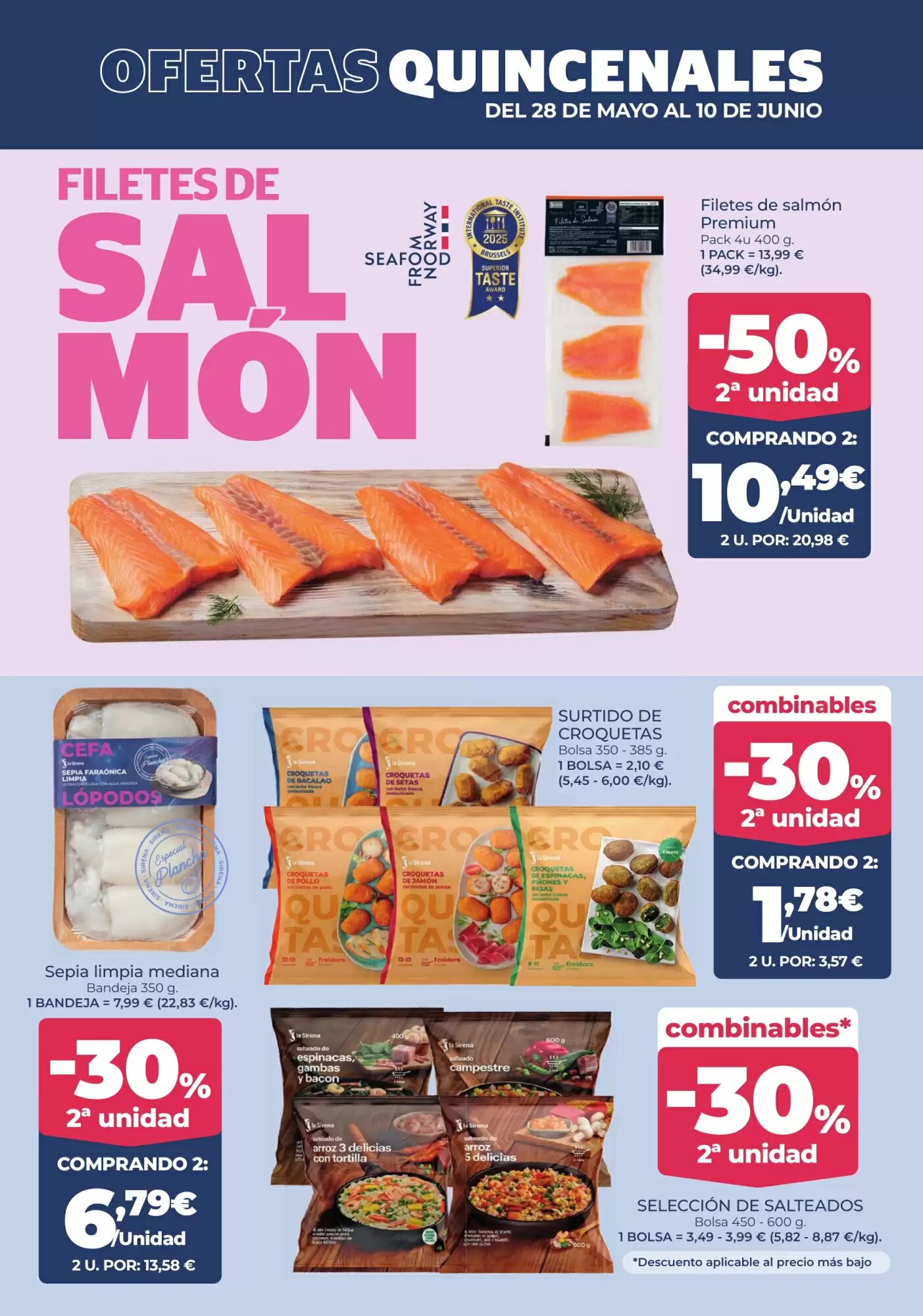 Folleto promocional de La Sirena válido desde el 28/05/2026 - Página 3.