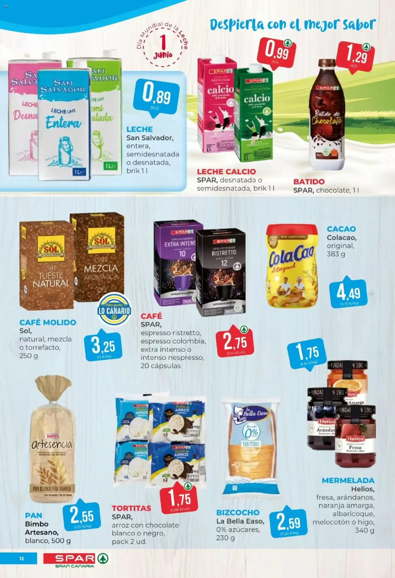 Folleto promocional de SPAR Gran Canaria válido desde el 29/05/2026 - Página 12.