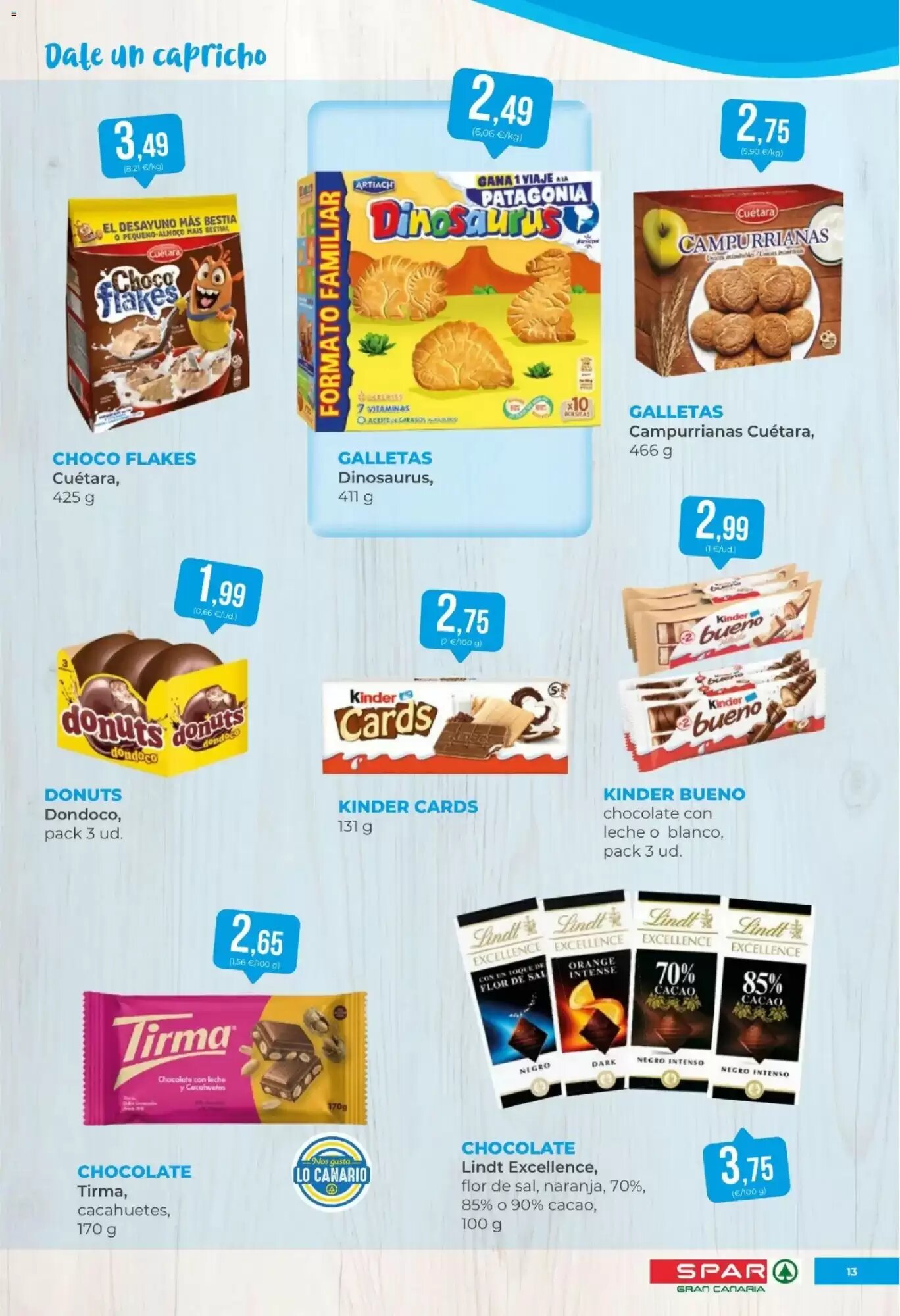 Folleto promocional de SPAR Gran Canaria válido desde el 29/05/2026 - Página 13.