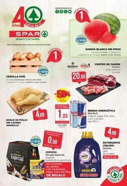 Folleto promocional de SPAR Gran Canaria válido desde el 29/05/2026