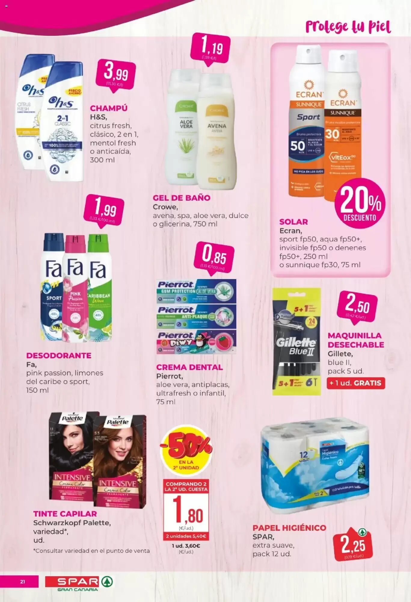 Folleto promocional de SPAR Gran Canaria válido desde el 29/05/2026 - Página 21.