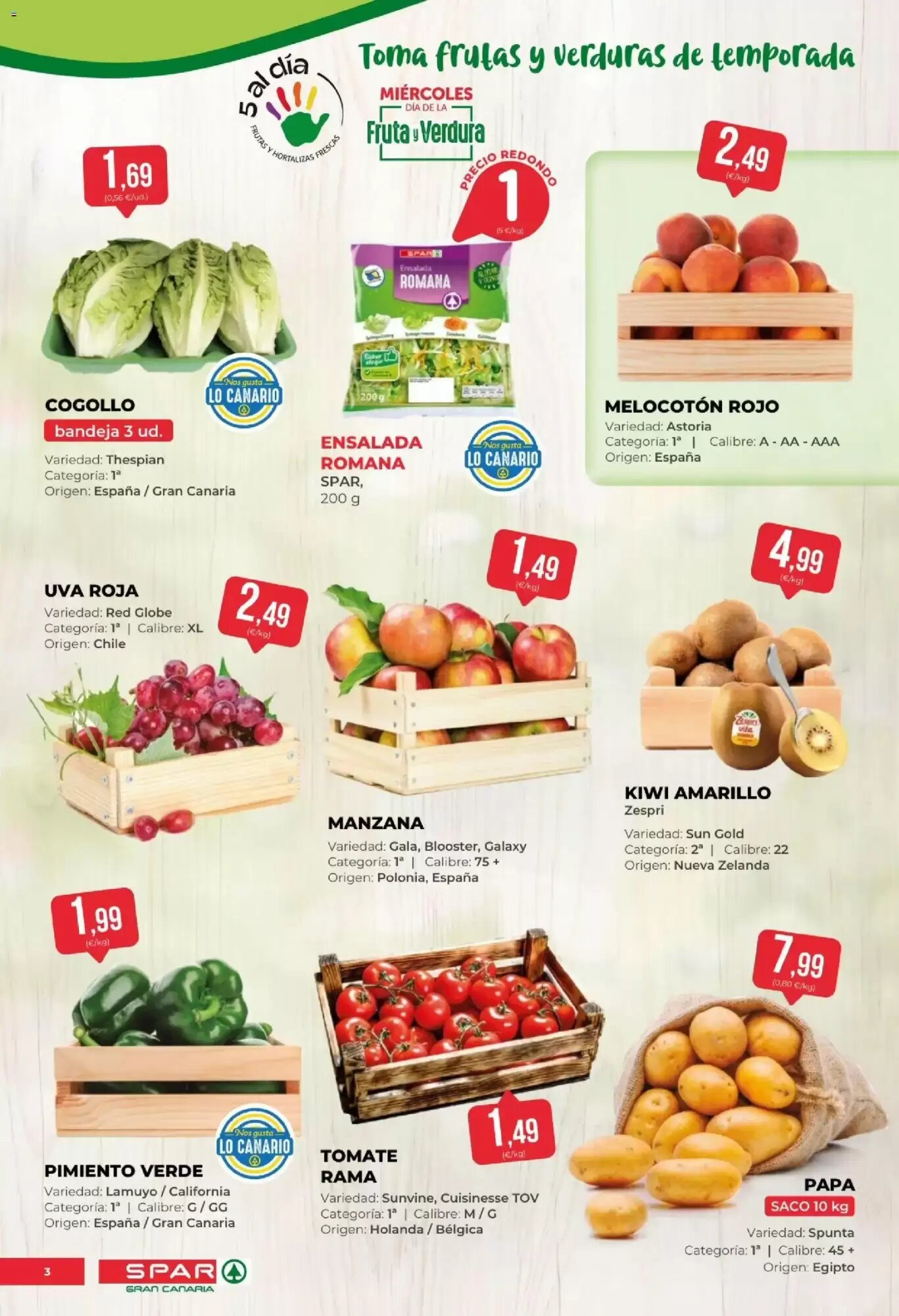 Folleto promocional de SPAR Gran Canaria válido desde el 29/05/2026 - Página 3.