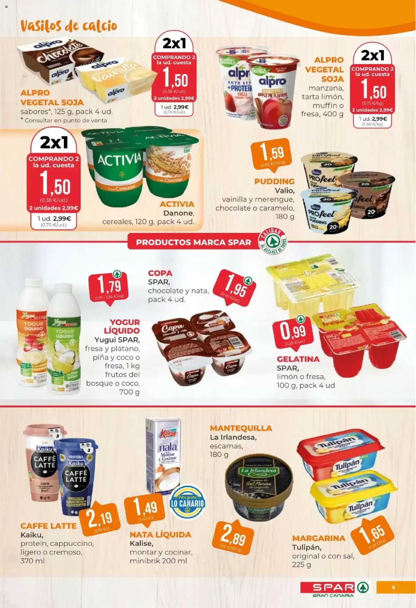 Folleto promocional de SPAR Gran Canaria válido desde el 29/05/2026 - Página 9.