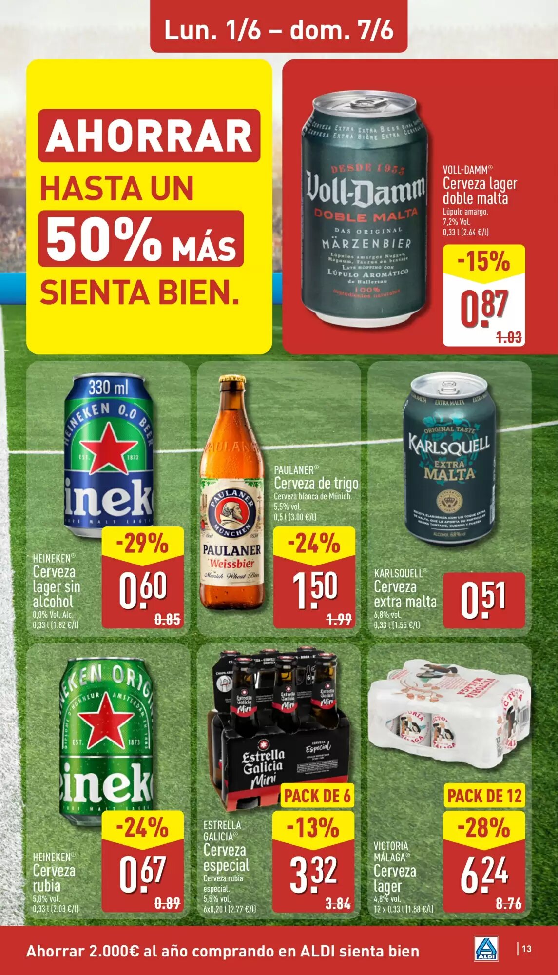 Folleto promocional de ALDI válido desde el 01/06/2026 - Página 13.