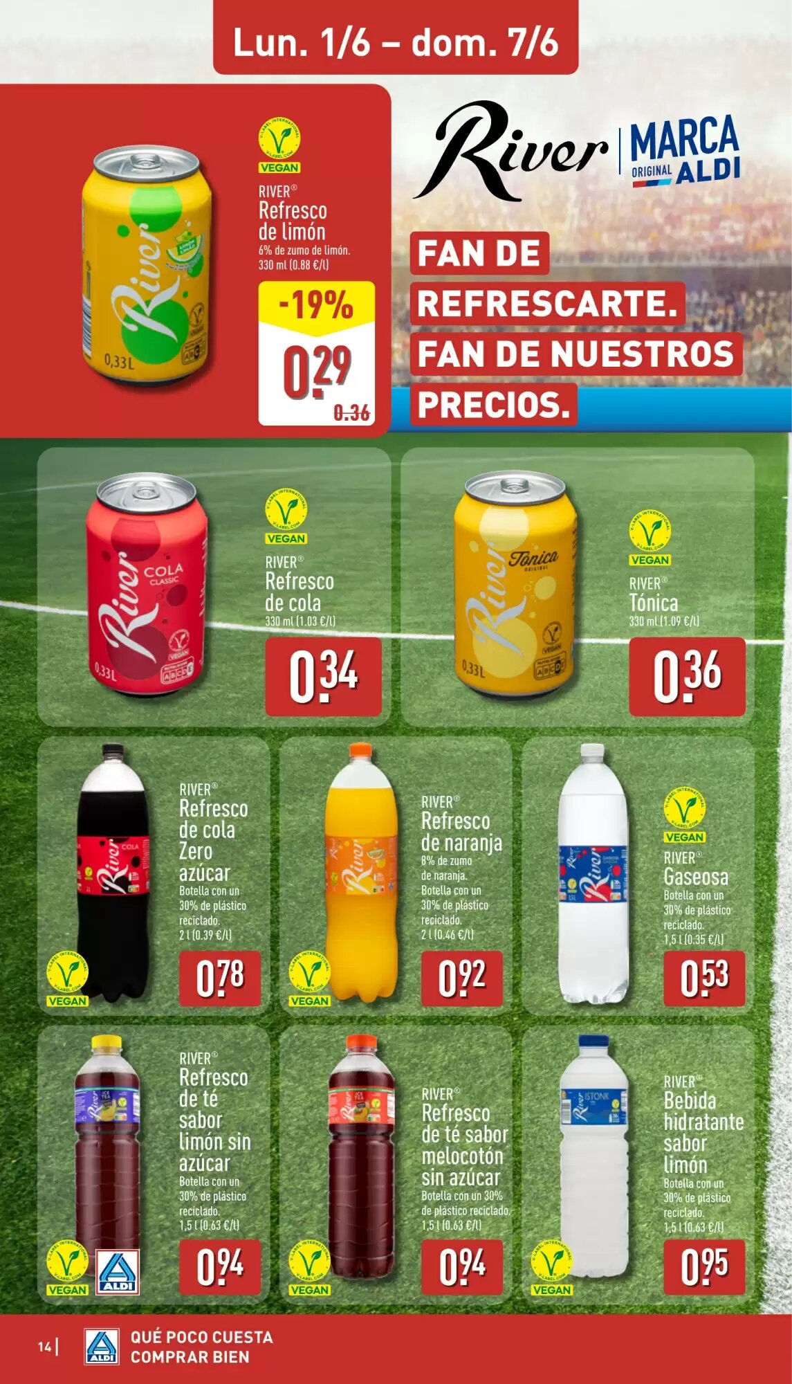 Folleto promocional de ALDI válido desde el 01/06/2026 - Página 14.