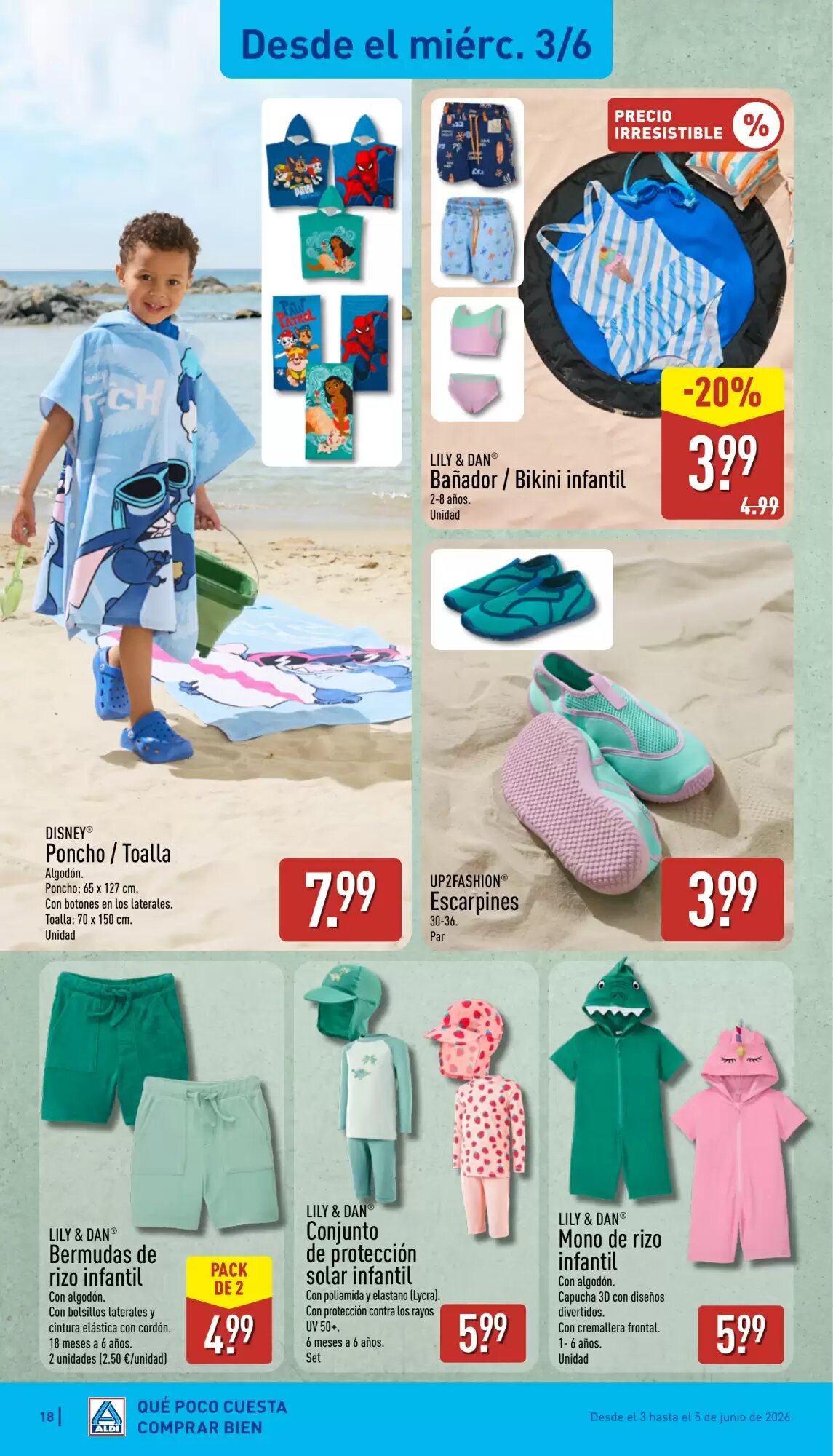 Folleto promocional de ALDI válido desde el 01/06/2026 - Página 18.