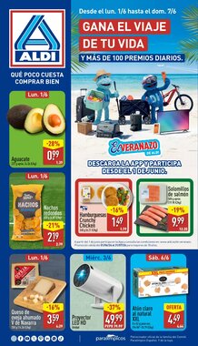 Folleto promocional de ALDI válido desde el 01/06/2026