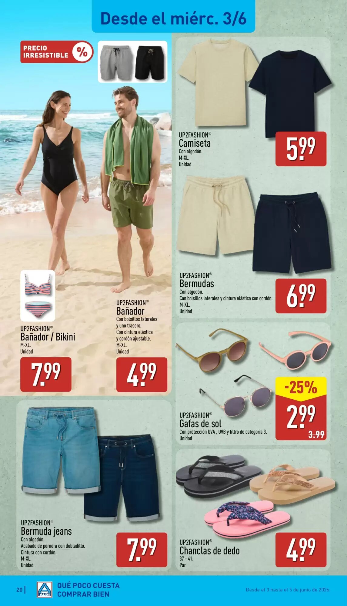 Folleto promocional de ALDI válido desde el 01/06/2026 - Página 20.