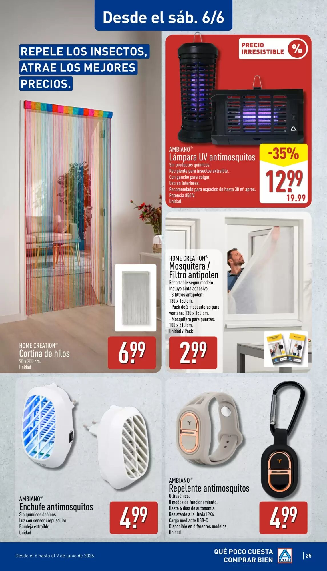 Folleto promocional de ALDI válido desde el 01/06/2026 - Página 25.