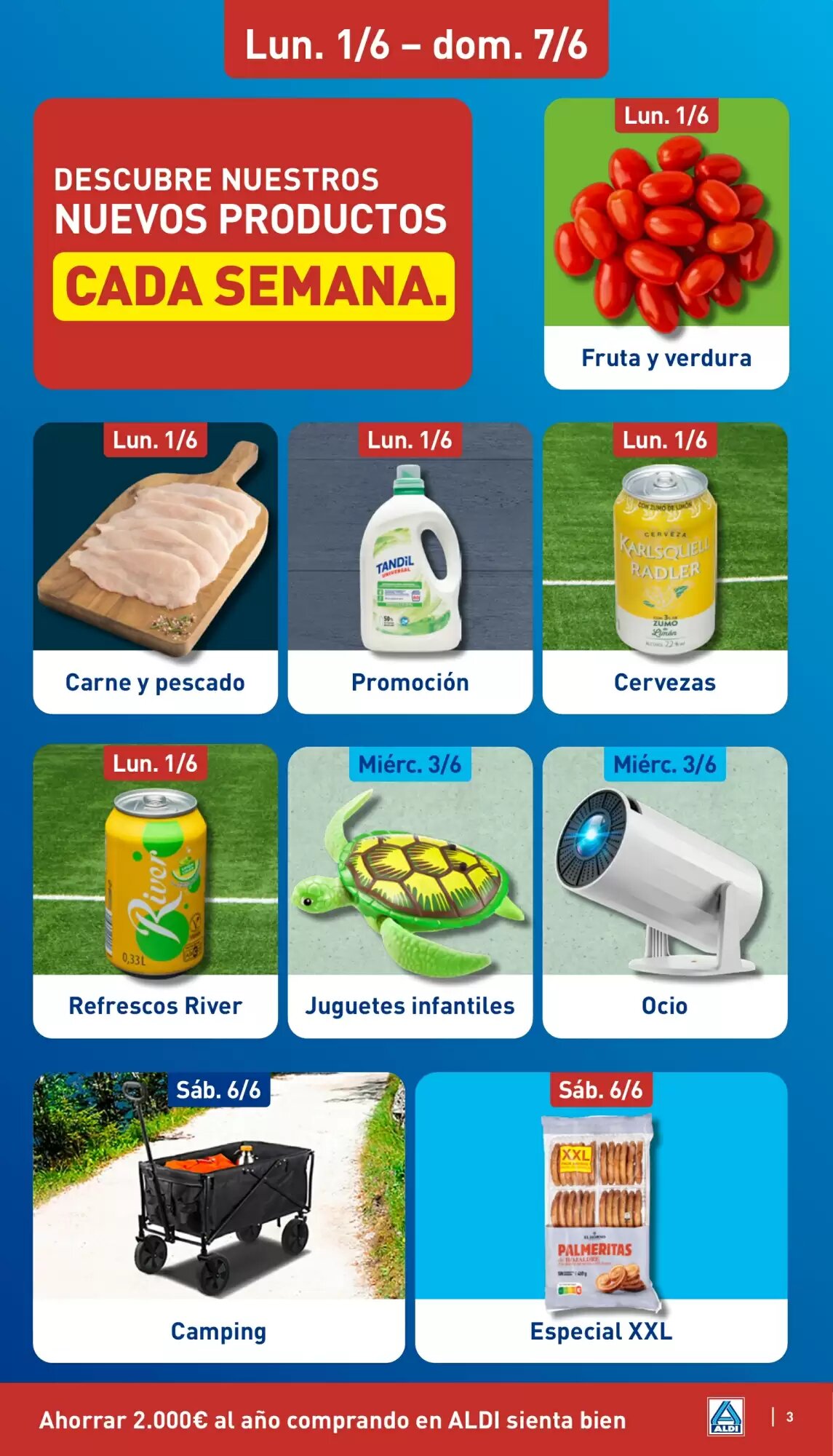 Folleto promocional de ALDI válido desde el 01/06/2026 - Página 3.