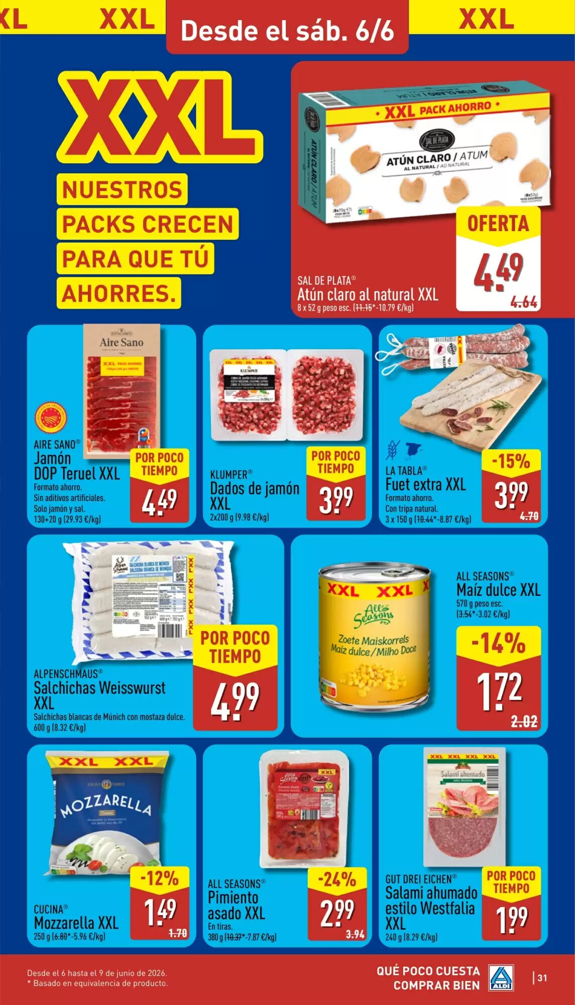 Folleto promocional de ALDI válido desde el 01/06/2026 - Página 31.