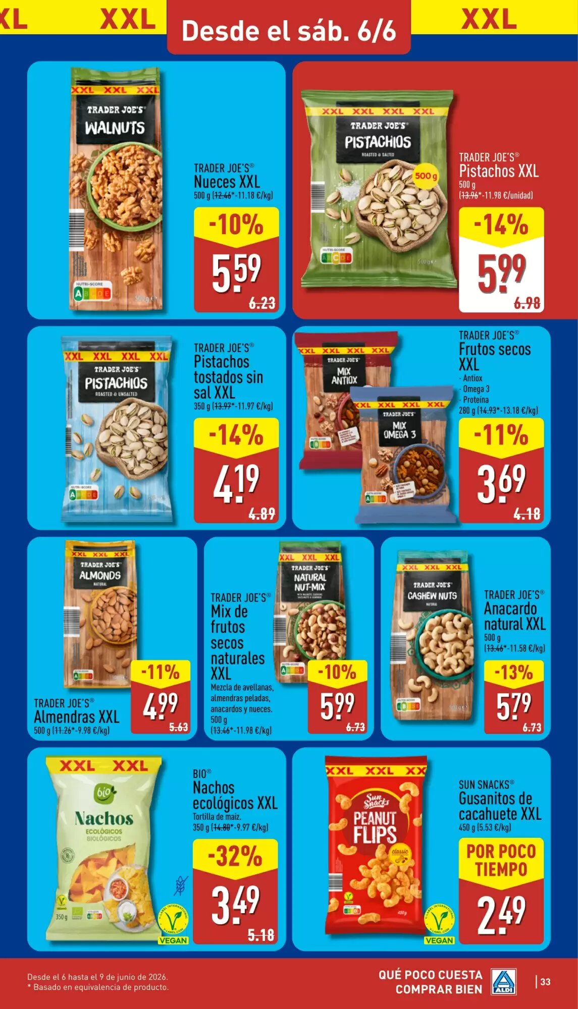 Folleto promocional de ALDI válido desde el 01/06/2026 - Página 33.