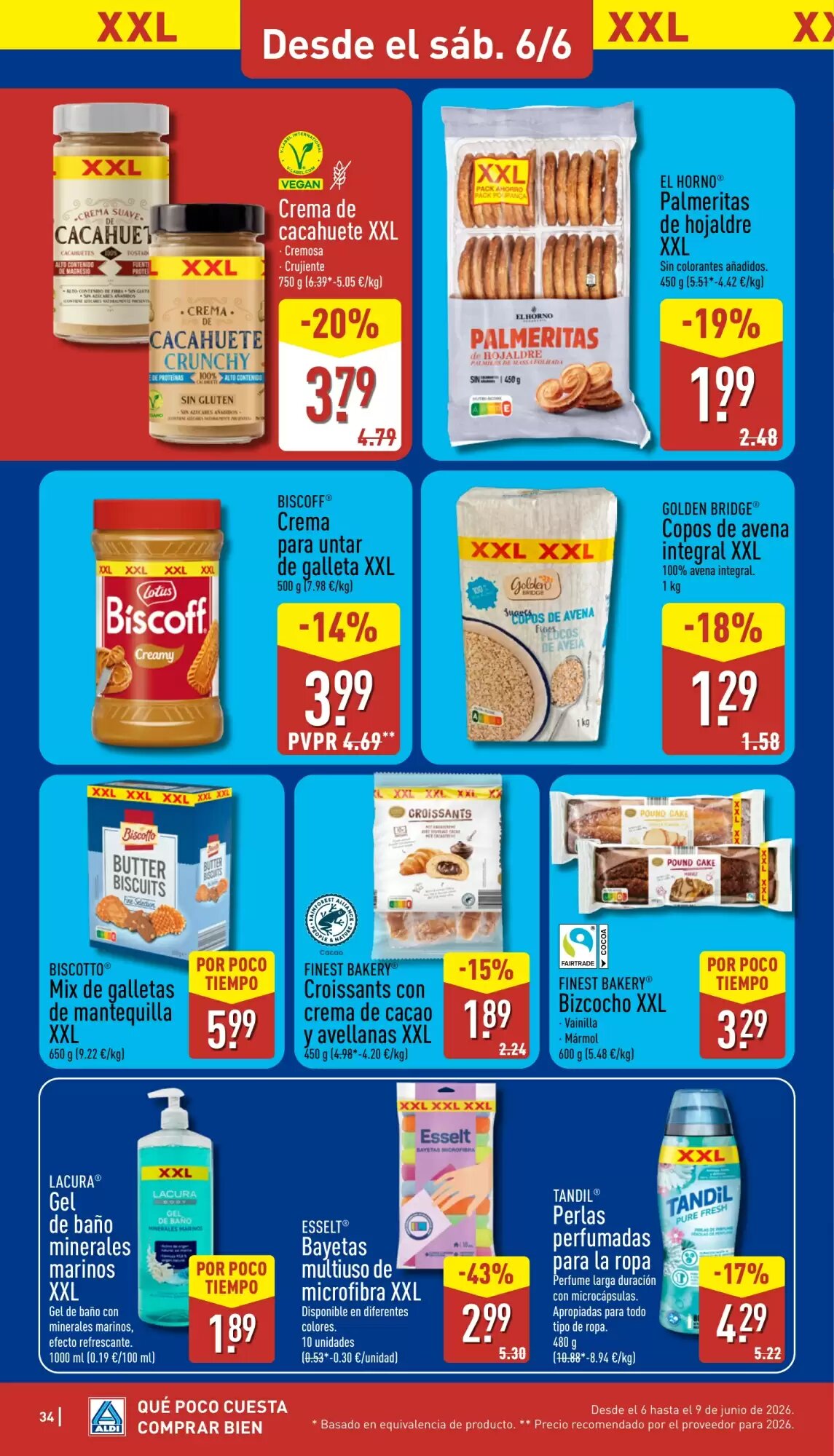 Folleto promocional de ALDI válido desde el 01/06/2026 - Página 34.