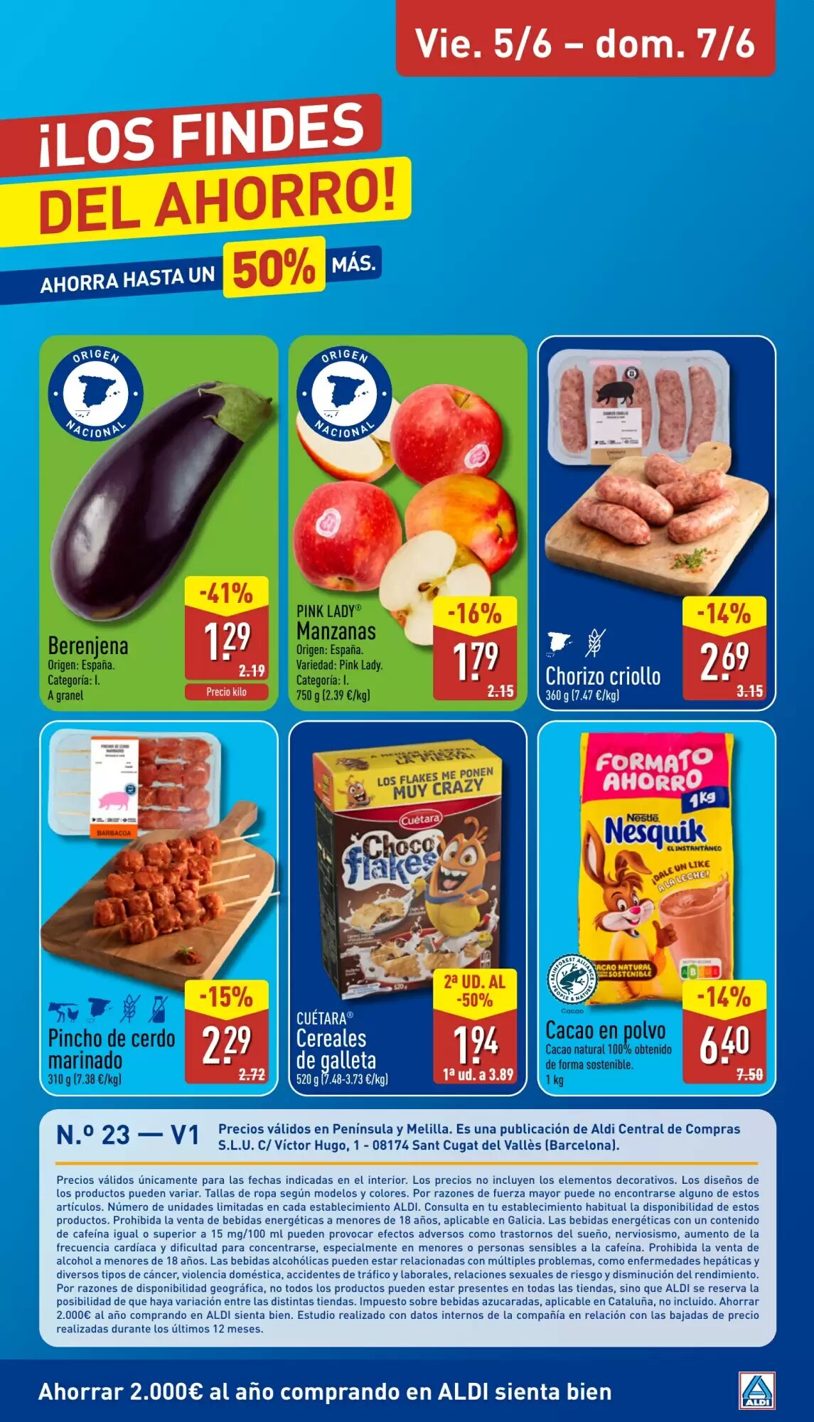 Folleto promocional de ALDI válido desde el 01/06/2026 - Página 35.