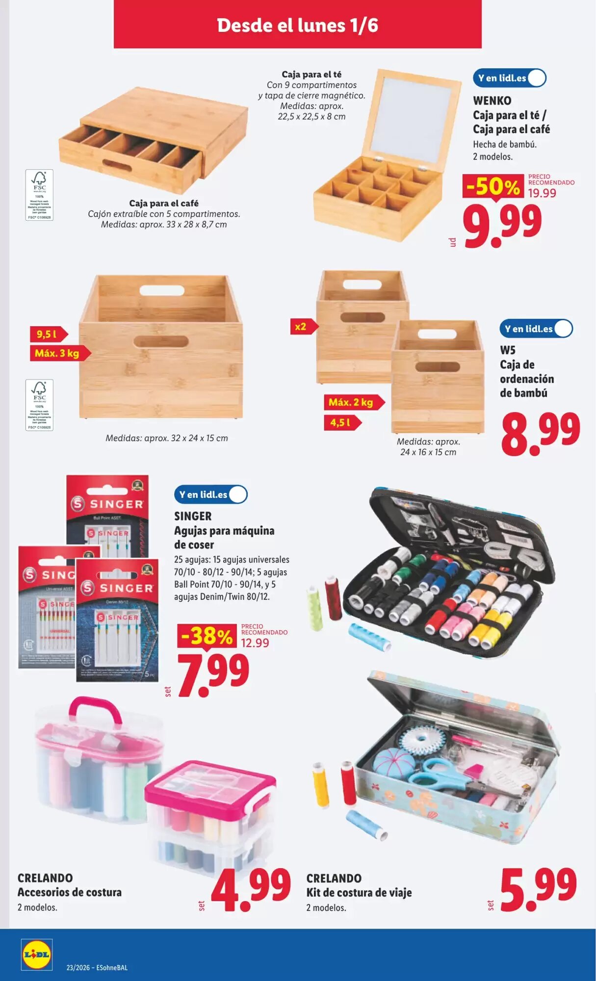 Folleto promocional de Lidl válido desde el 01/06/2026 - Página 10.