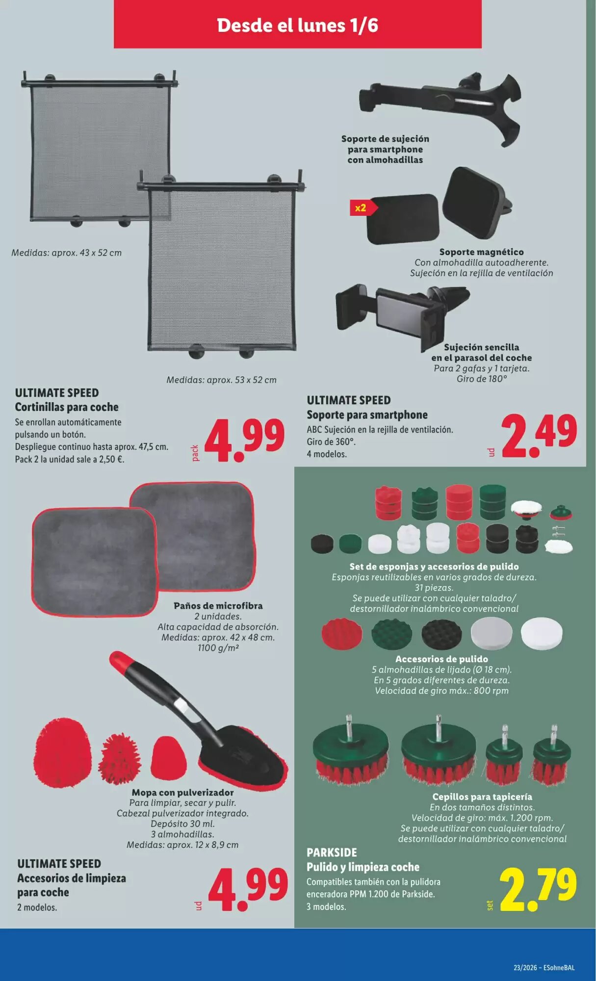 Folleto promocional de Lidl válido desde el 01/06/2026 - Página 15.