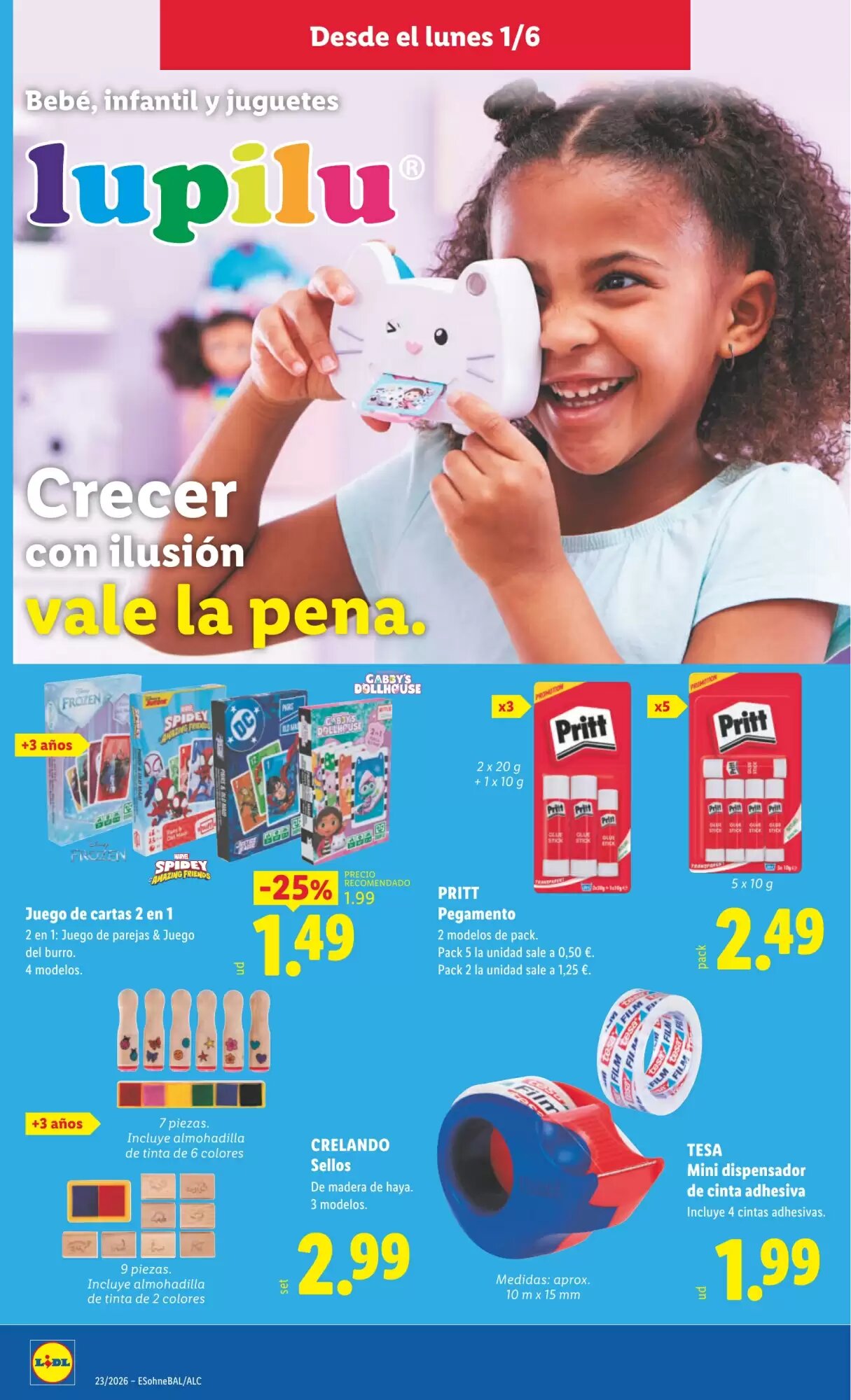Folleto promocional de Lidl válido desde el 01/06/2026 - Página 16.