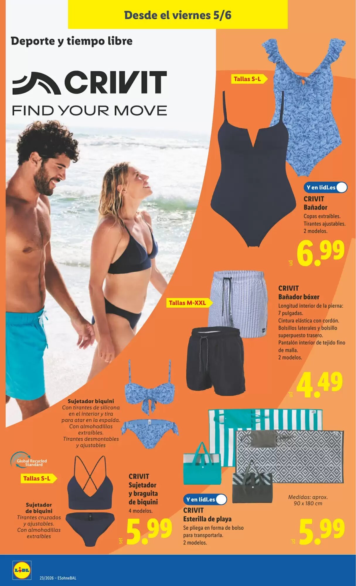Folleto promocional de Lidl válido desde el 01/06/2026 - Página 18.