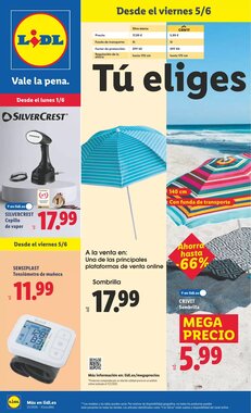 Folleto promocional de Lidl válido desde el 01/06/2026