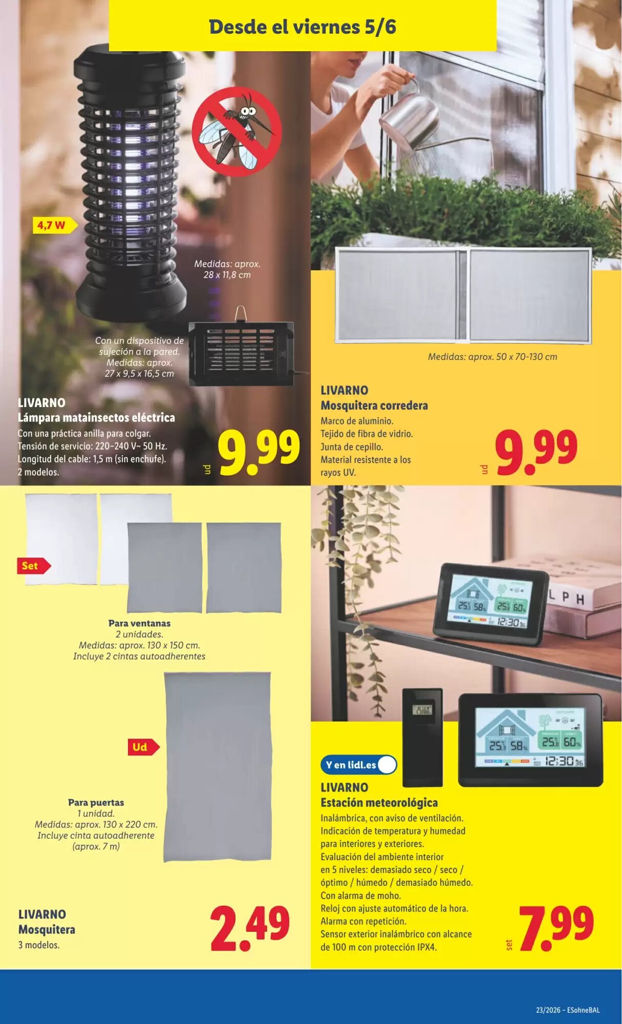 Folleto promocional de Lidl válido desde el 01/06/2026 - Página 33.