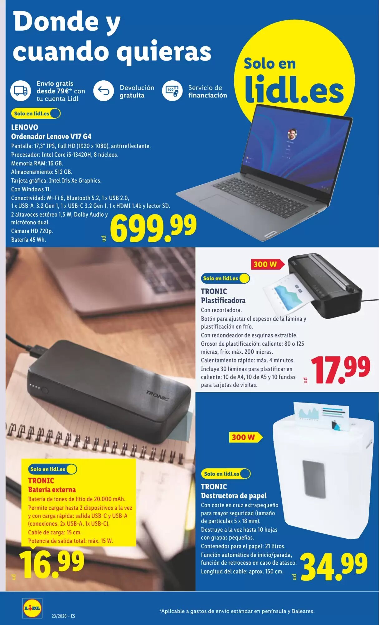 Folleto promocional de Lidl válido desde el 01/06/2026 - Página 6.